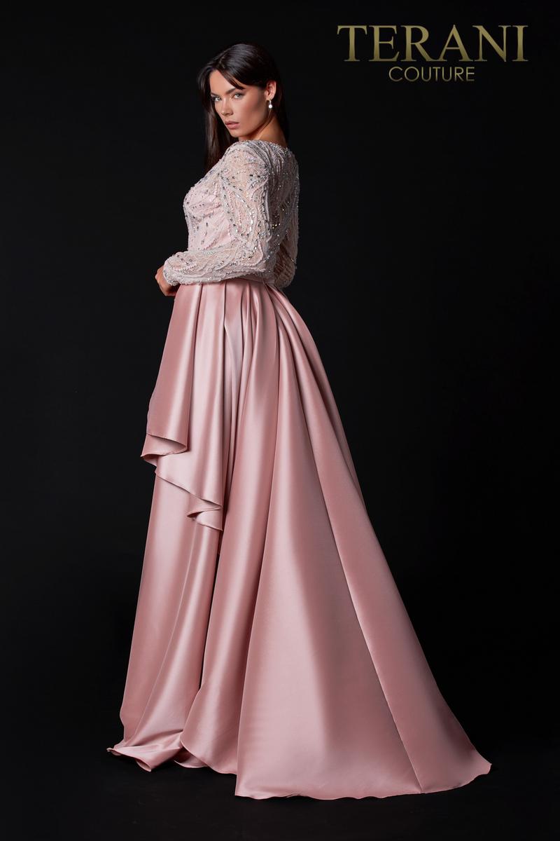 Terani Couture Long Sleeve Formal Dress 2111M5273 - The Dress Outlet