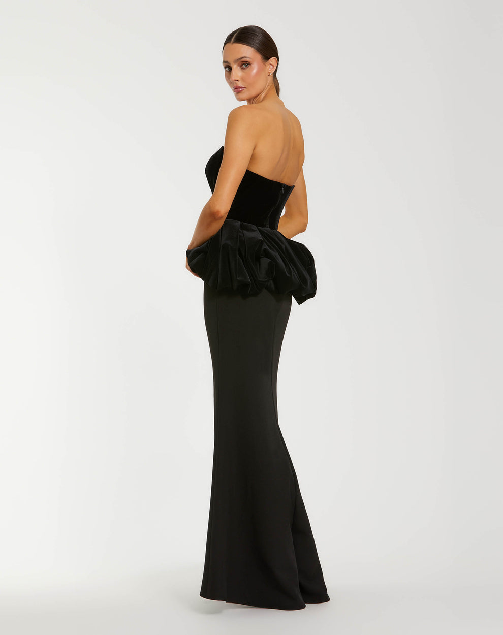 Prom Dresses Long Formal Ruffle Prom Dress Black