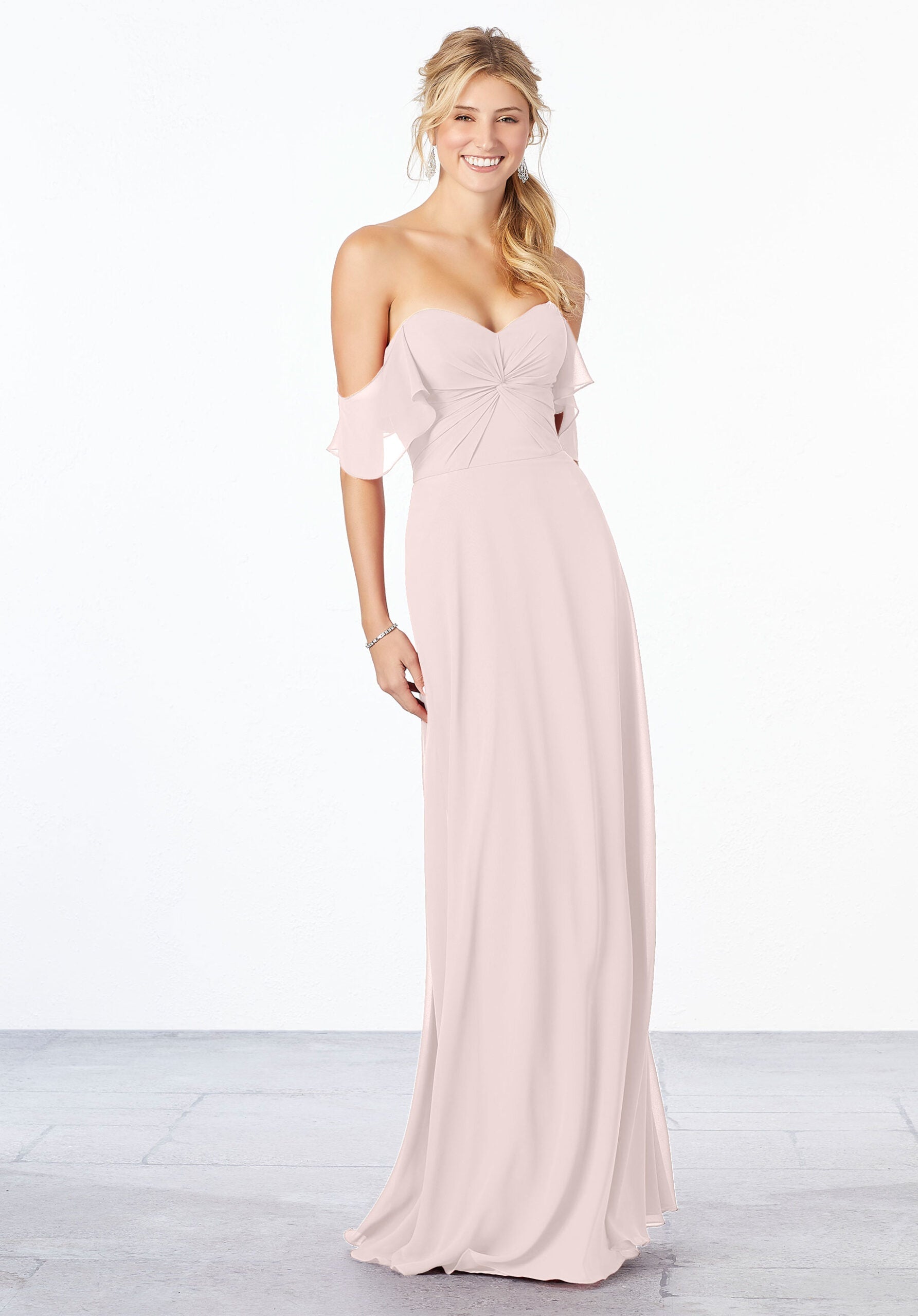 Formal Dresses A Line Long Evening Formal Dress MGNY Madeline Gardner New York 21651 Dew Drop
