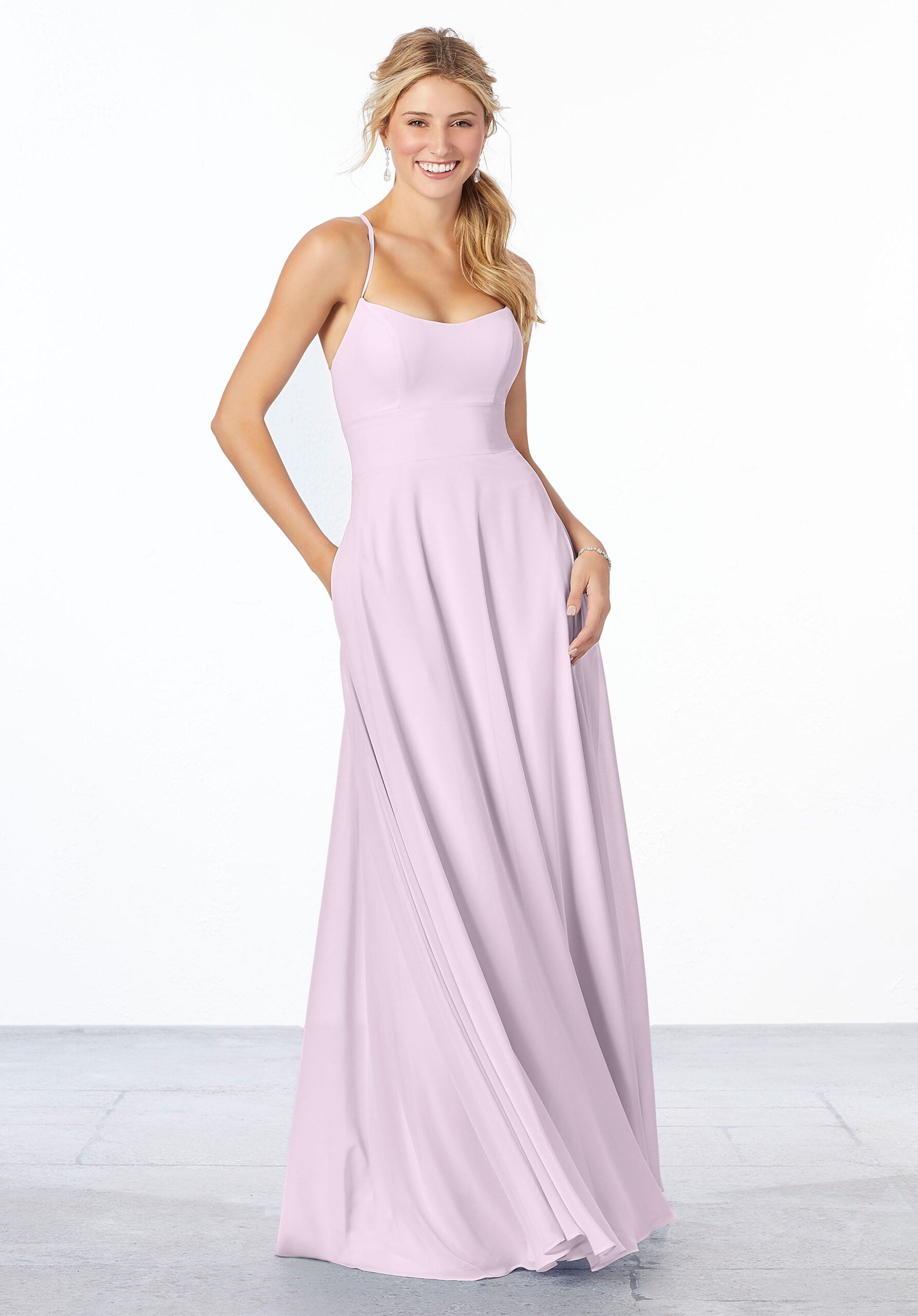 Formal Dresses Evening A Line Long Formal Dress MGNY Madeline Gardner New York 21655 Wisteria