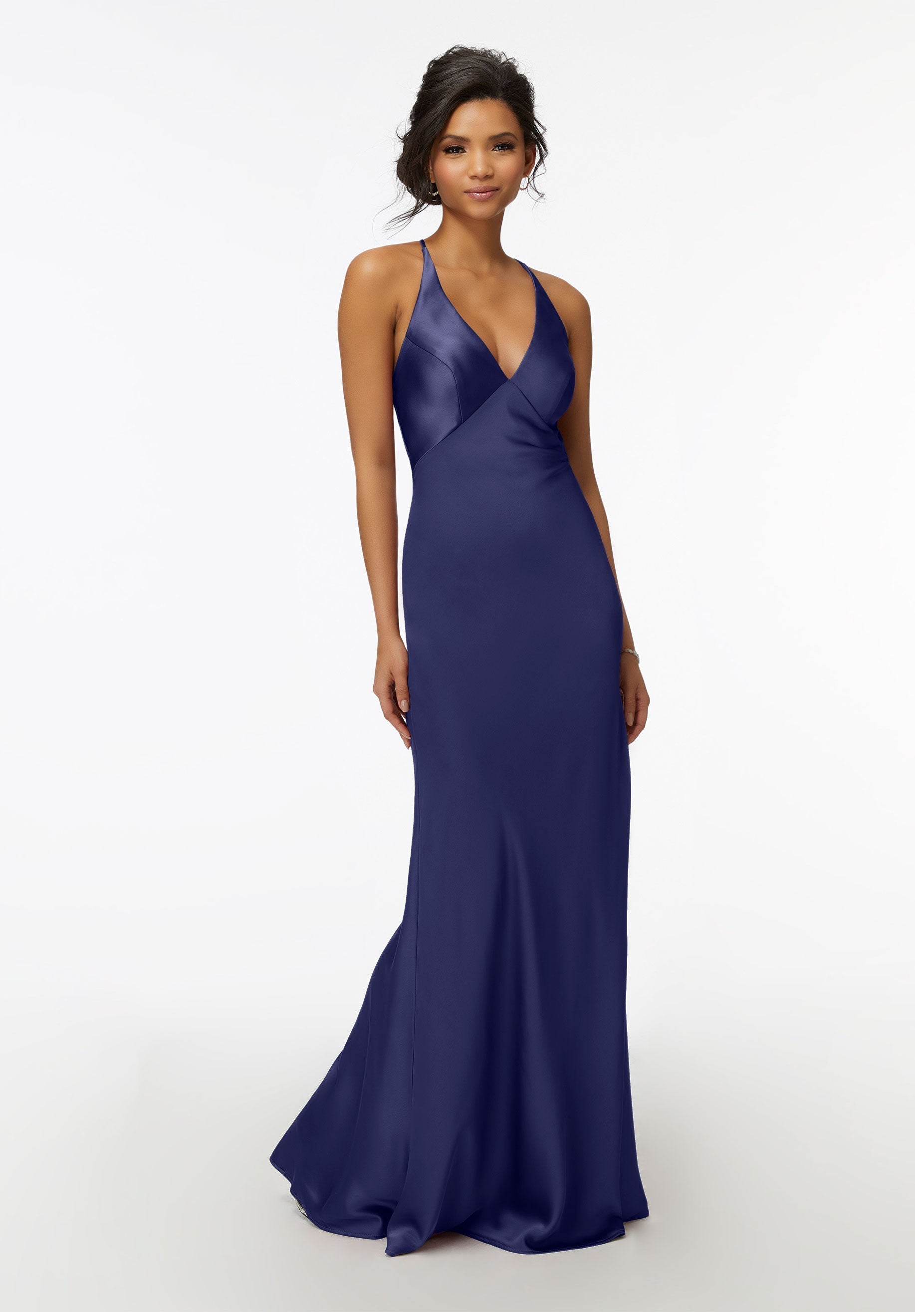 Formal Dresses Long Evening Formal Dress MGNY Madeline Gardner New York 21740 Sapphire