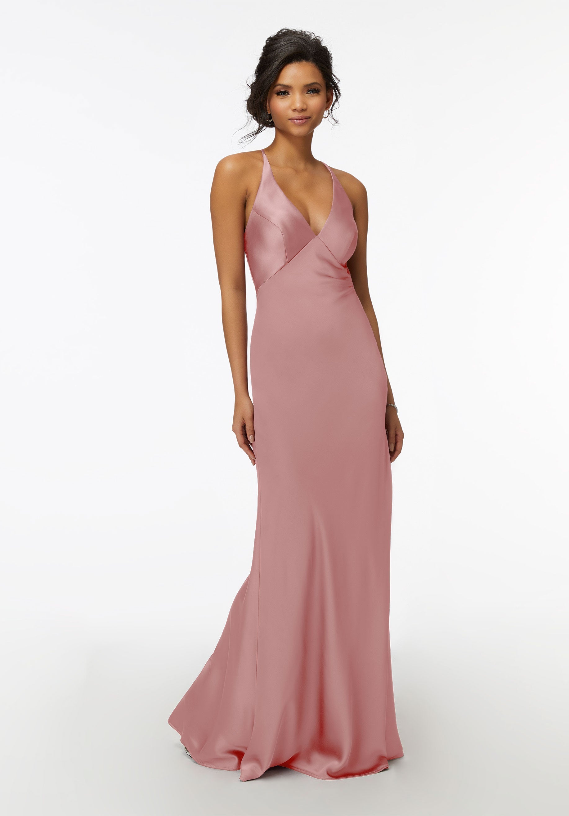 Formal Dresses Long Formal Evening Dress MGNY Madeline Gardner New York 21740 Desert Rose