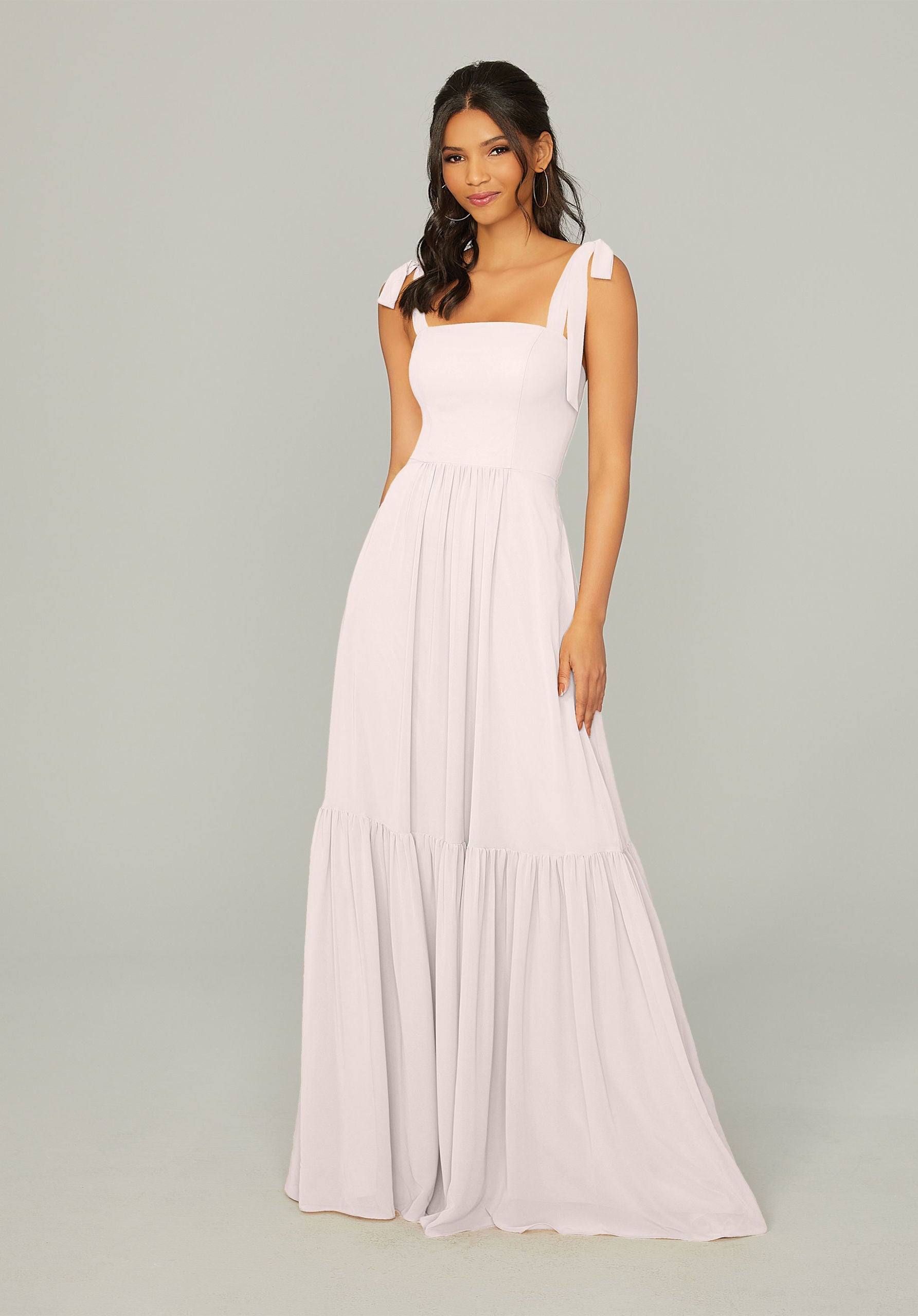 Formal Dresses Formal Ruffle Long Evening Dress MGNY Madeline Gardner New York 21753 Dew Drop