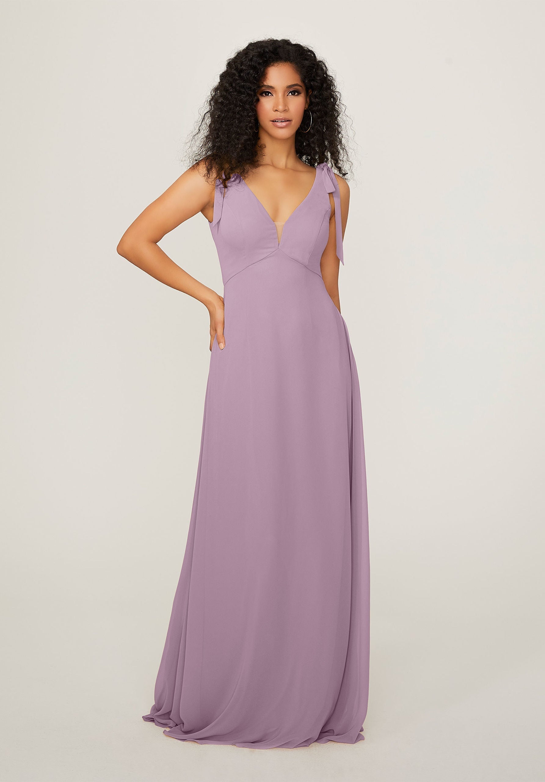 Formal Dresses Evening Formal Long Dress MGNY Madeline Gardner New York 21789 French Lilac
