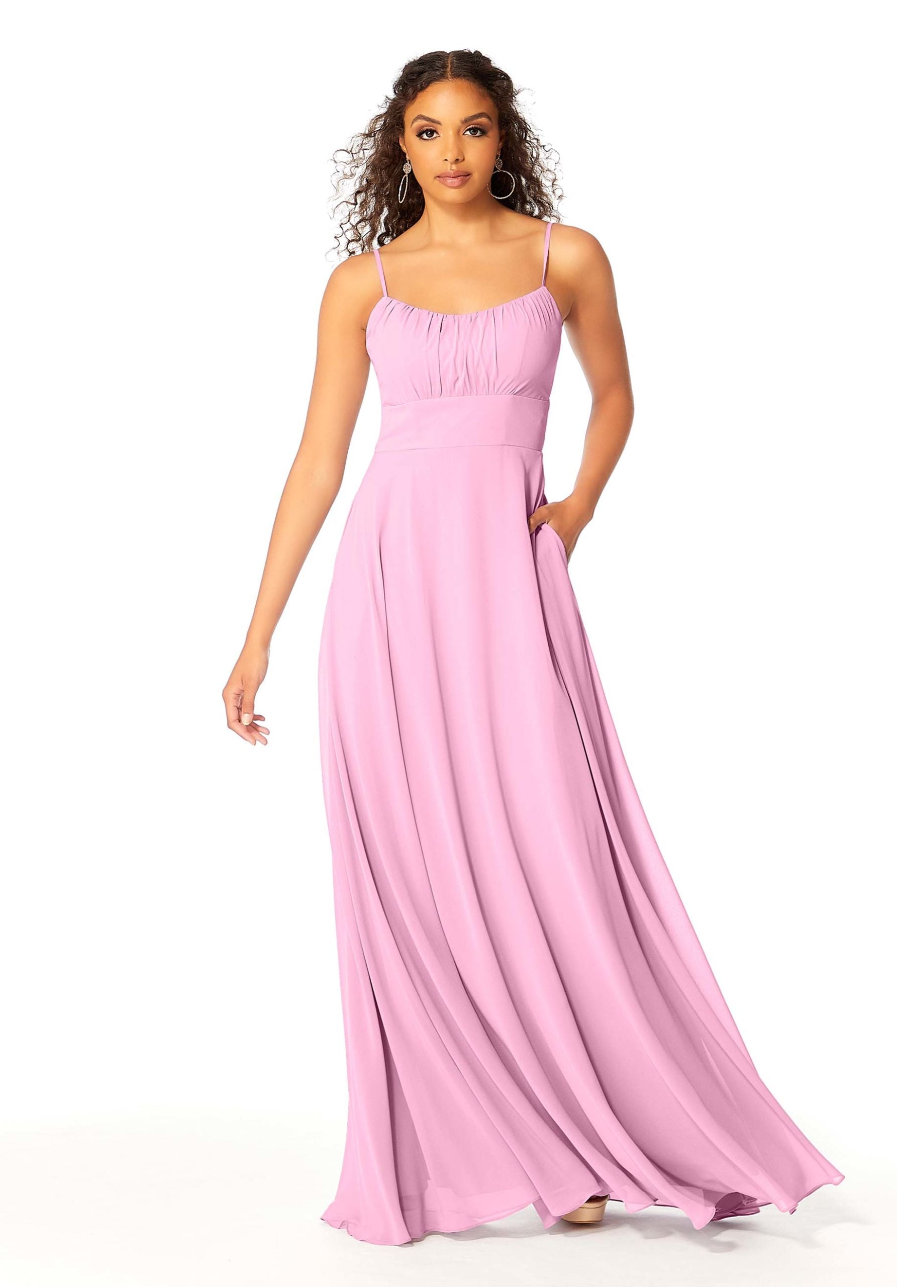 Formal Dresses Evening Pleated Long Formal A Line Dress MGNY Madeline Gardner New York 21803 Bloom