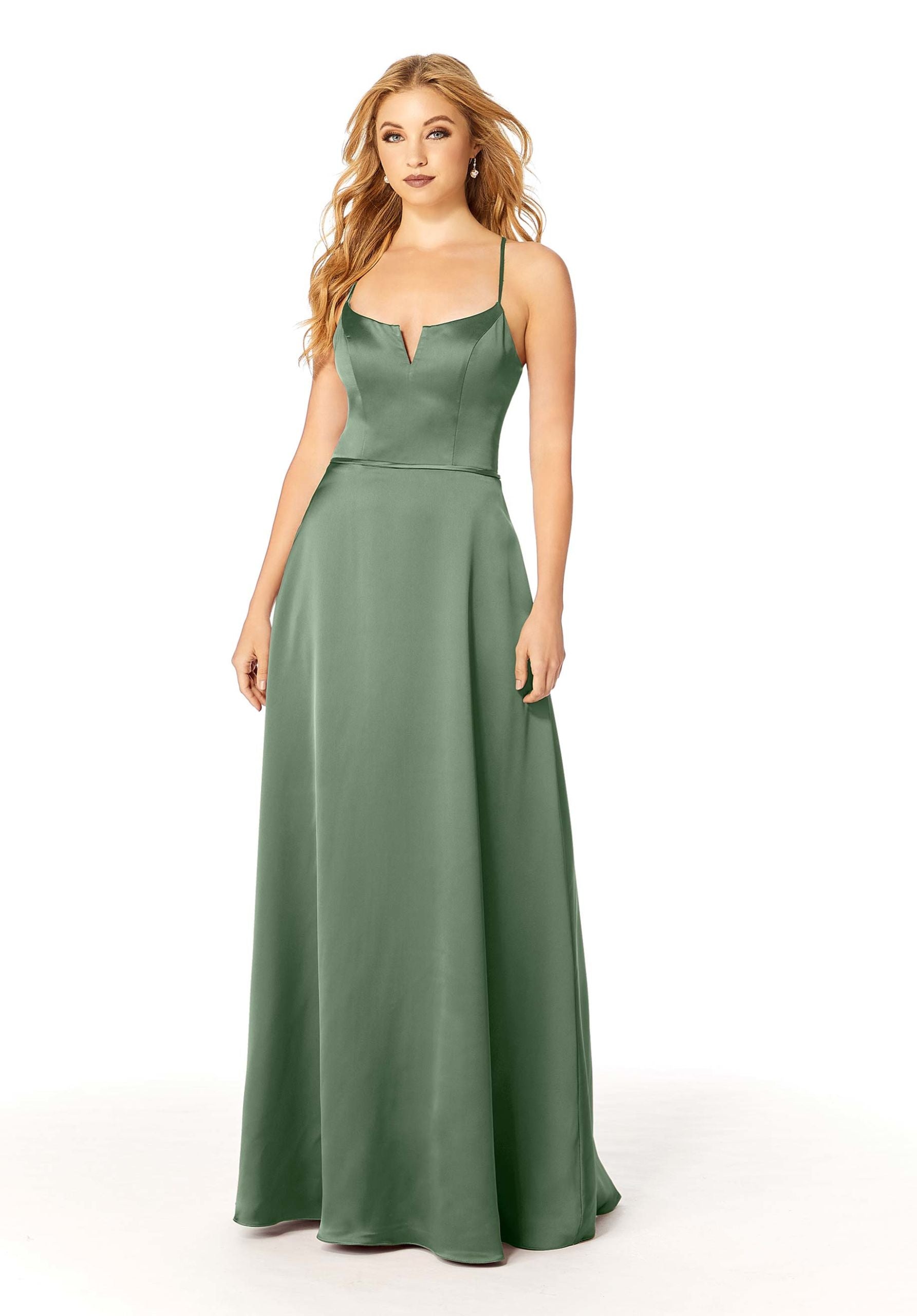Formal Dresses Long Formal Dress MGNY Madeline Gardner New York 21806 Moss