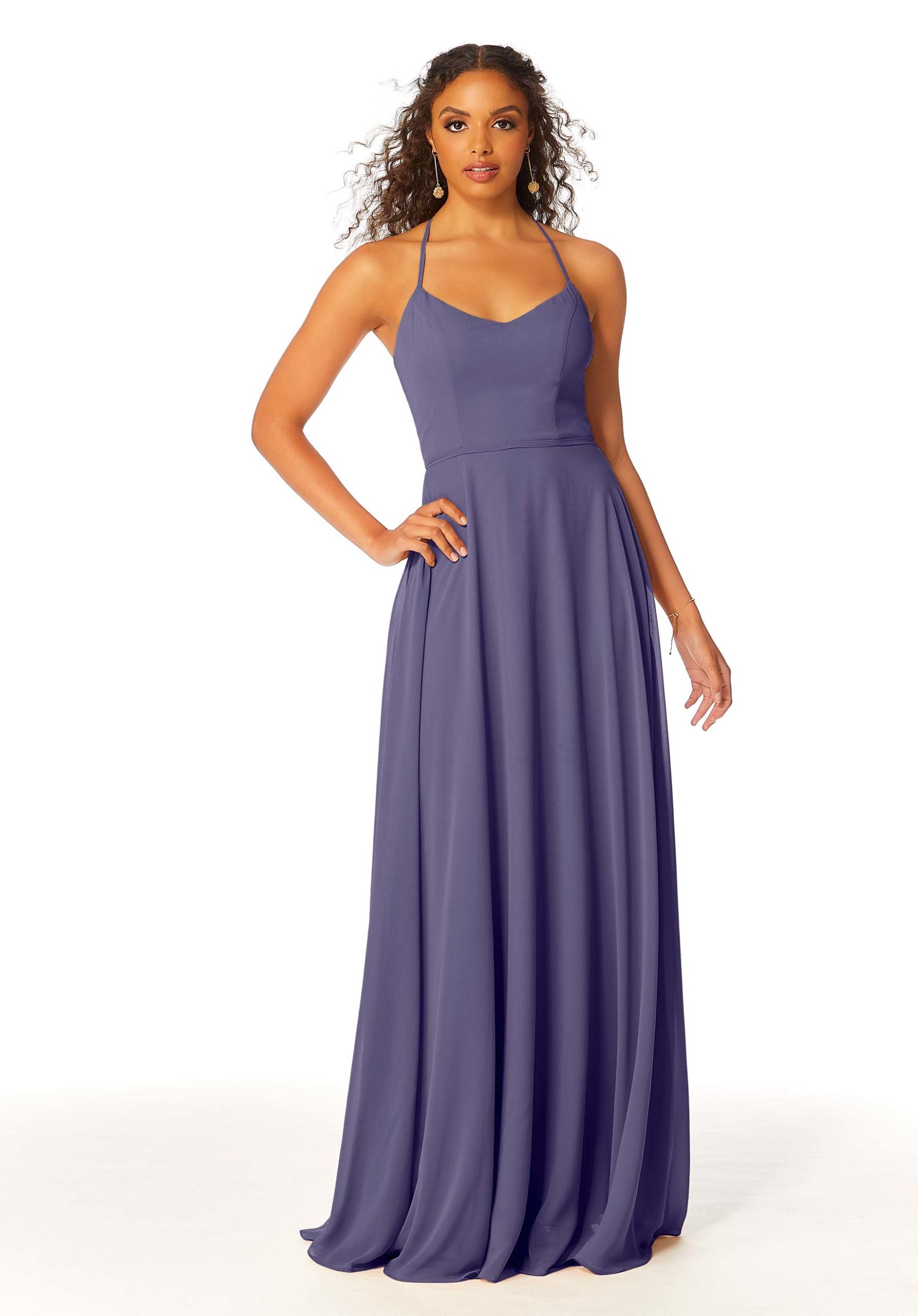 Formal Dresses Evening Formal Long A Line Dress MGNY Madeline Gardner New York 21811 Storm