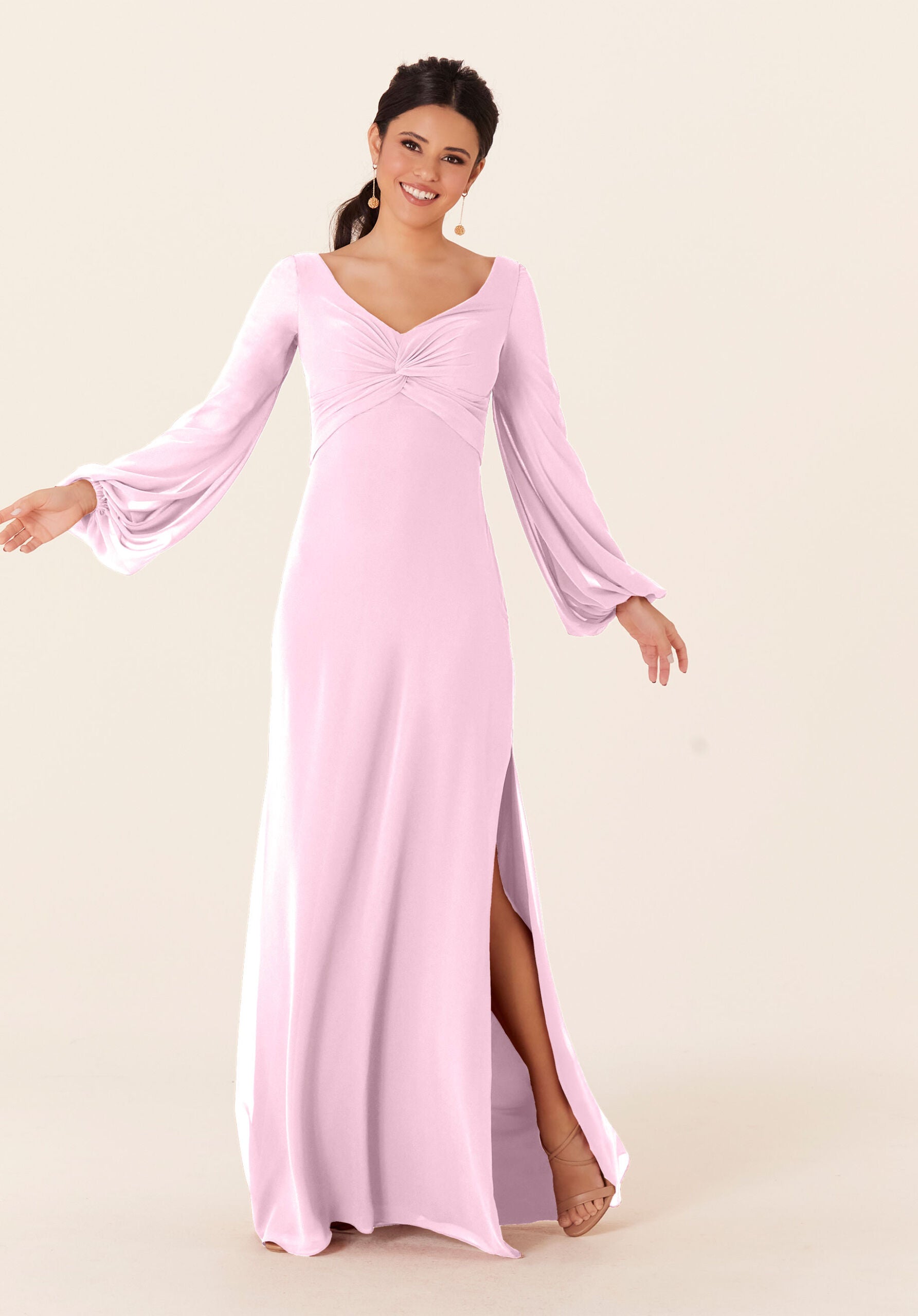 Mother of the Bride Dresses Evening Formal Long Dress MGNY Madeline Gardner New York 21837 Blossom