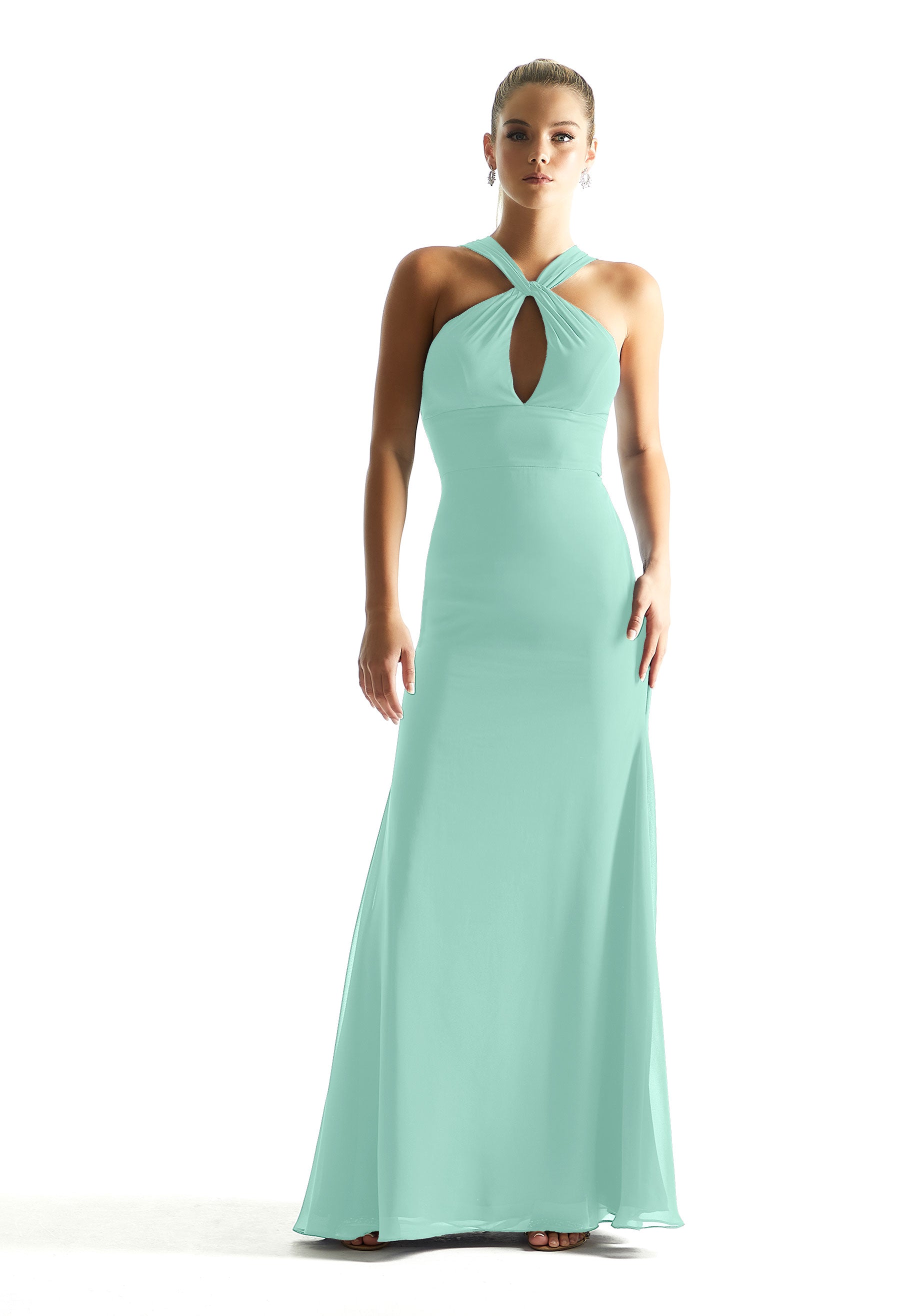 Formal Dresses Evening A Line Formal Long Dress MGNY Madeline Gardner New York 21848 Mint