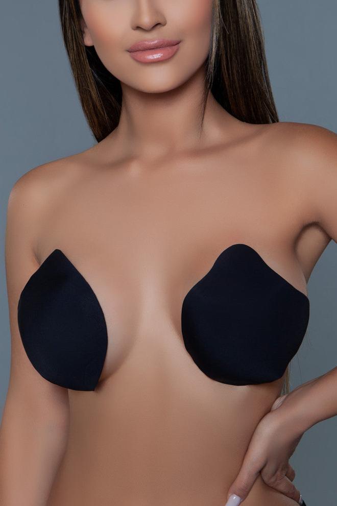 Bra Cat Ears Fabric Cover-Ups Black