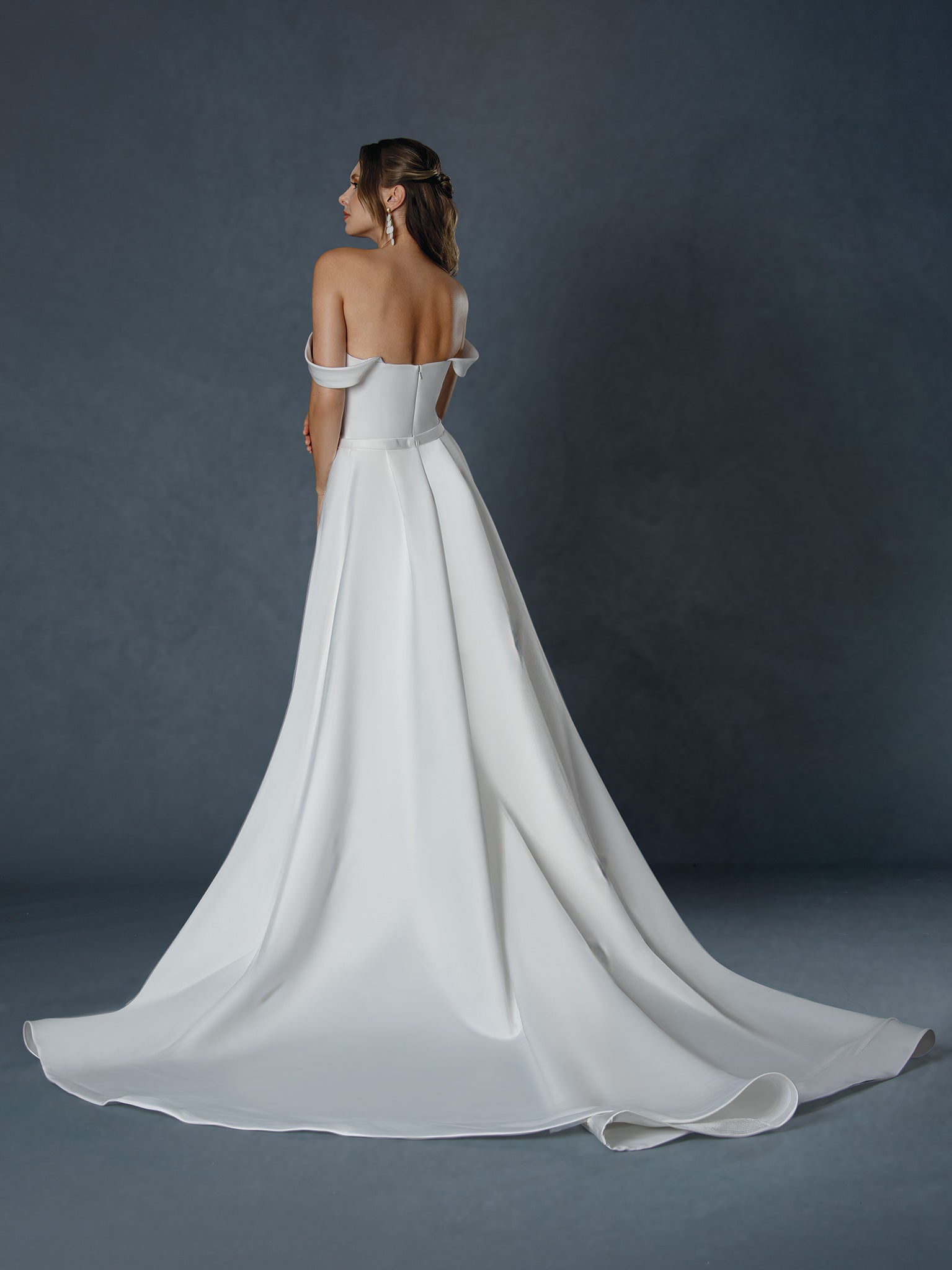 Wedding Dresses Mermaid Long Bridal Wedding Dress Stella Couture 25807 Off White