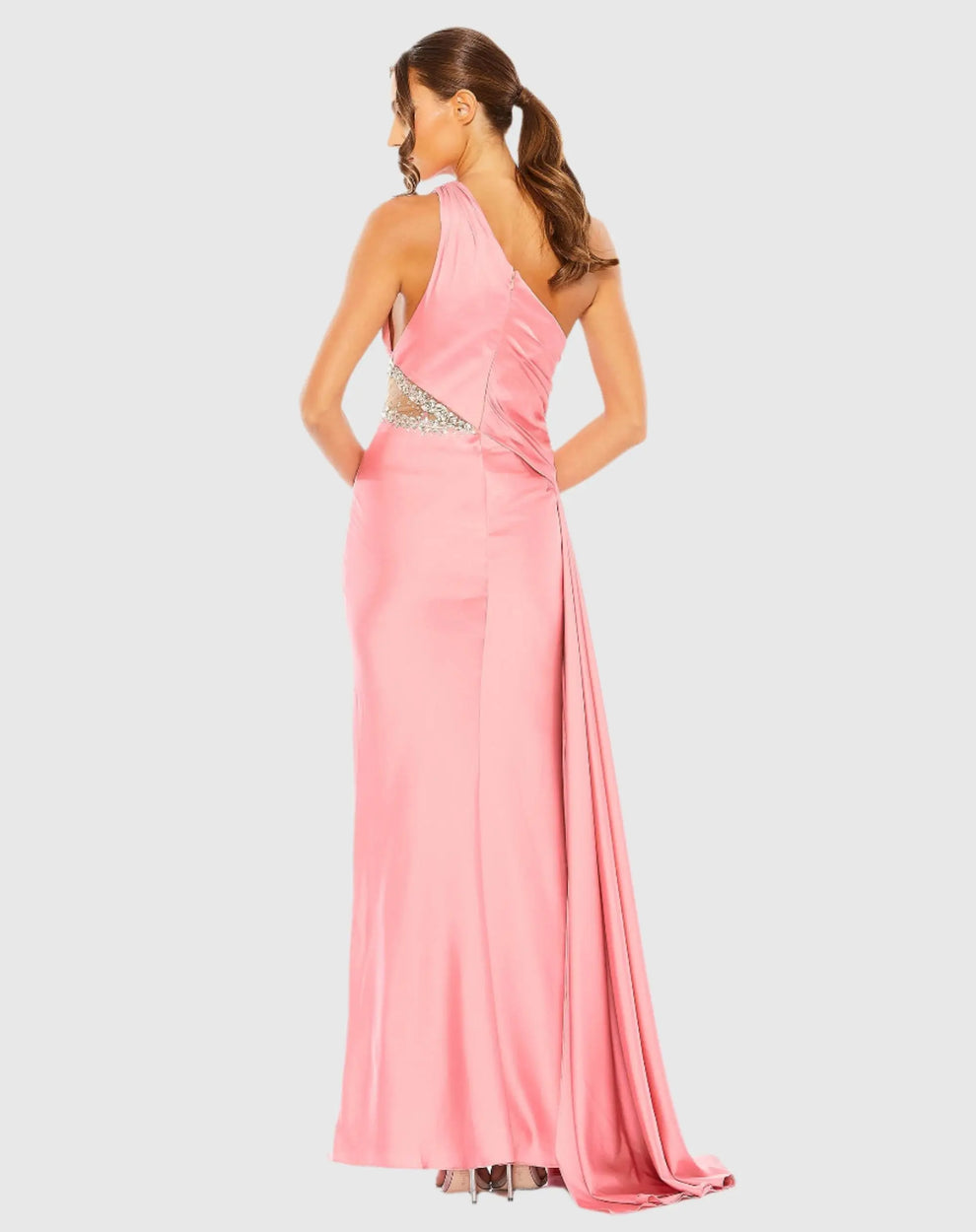 Prom Dresses Long Formal Beaded Prom Dress Coral