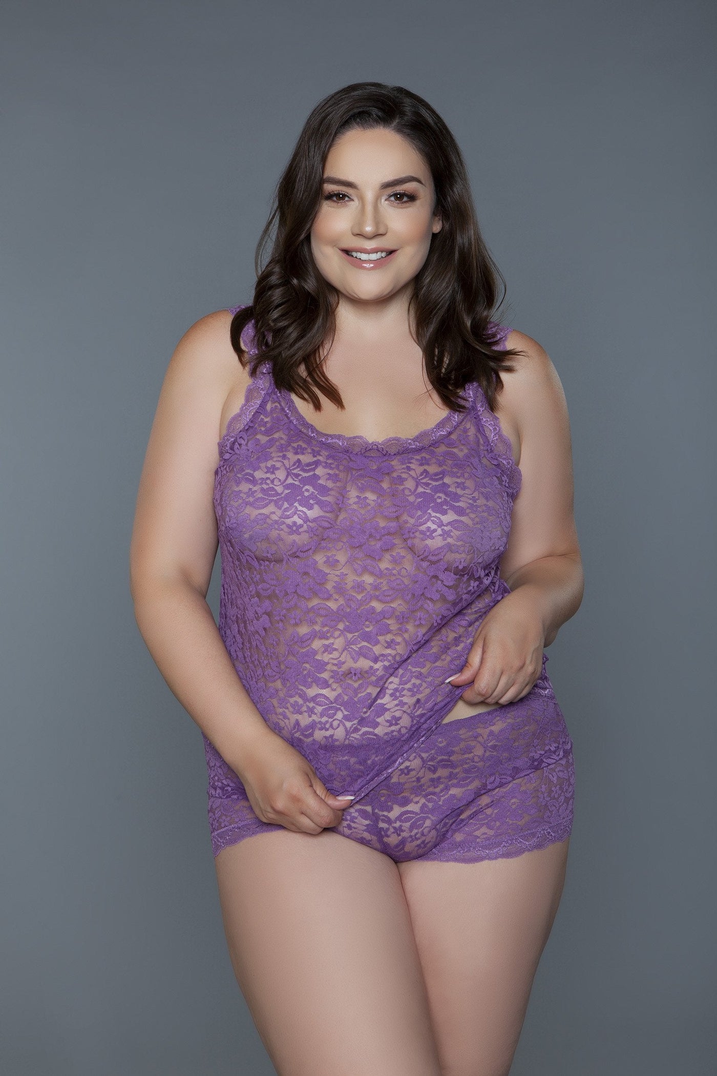 Lingerie 2237 Melina Set Purple