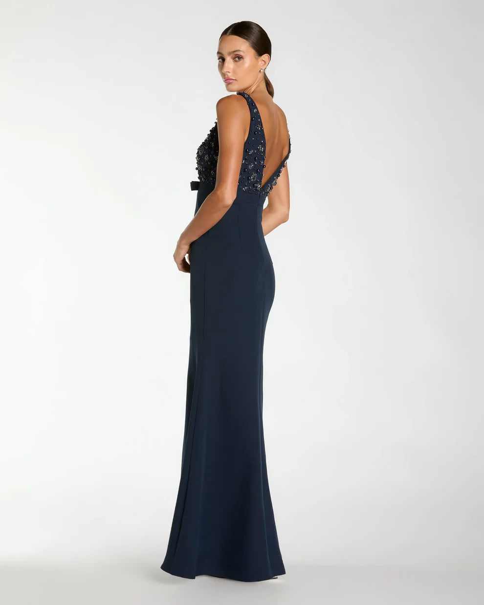 Prom Dresses Long Beaded Formal Prom Dress Midnight