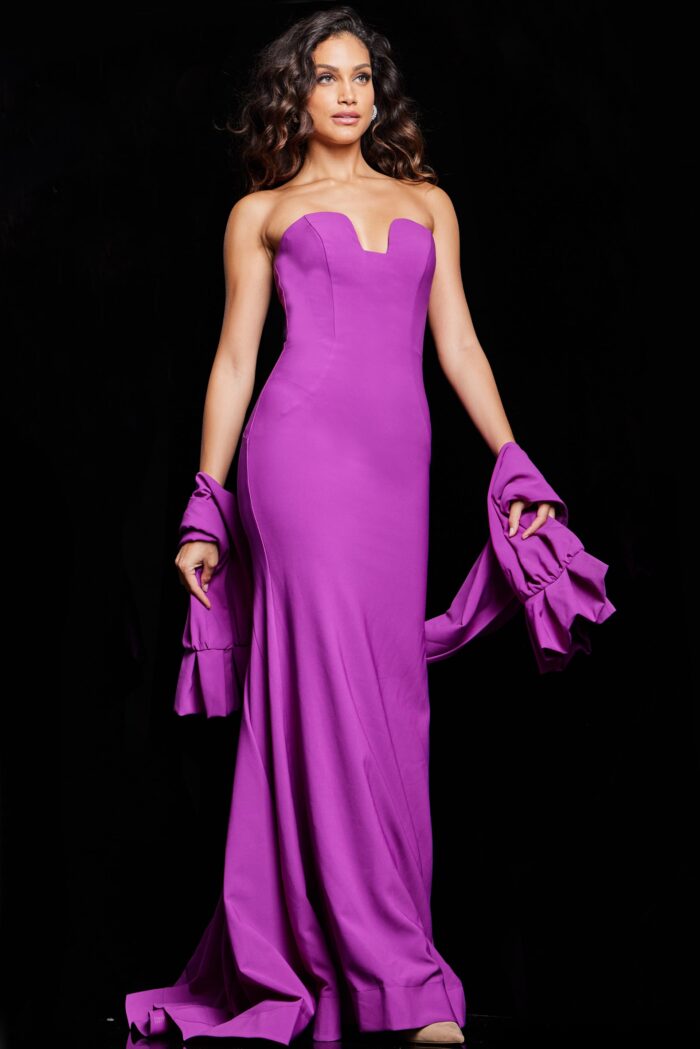 Formal Dresses Long Mermaid Berry Formal Dress Berry