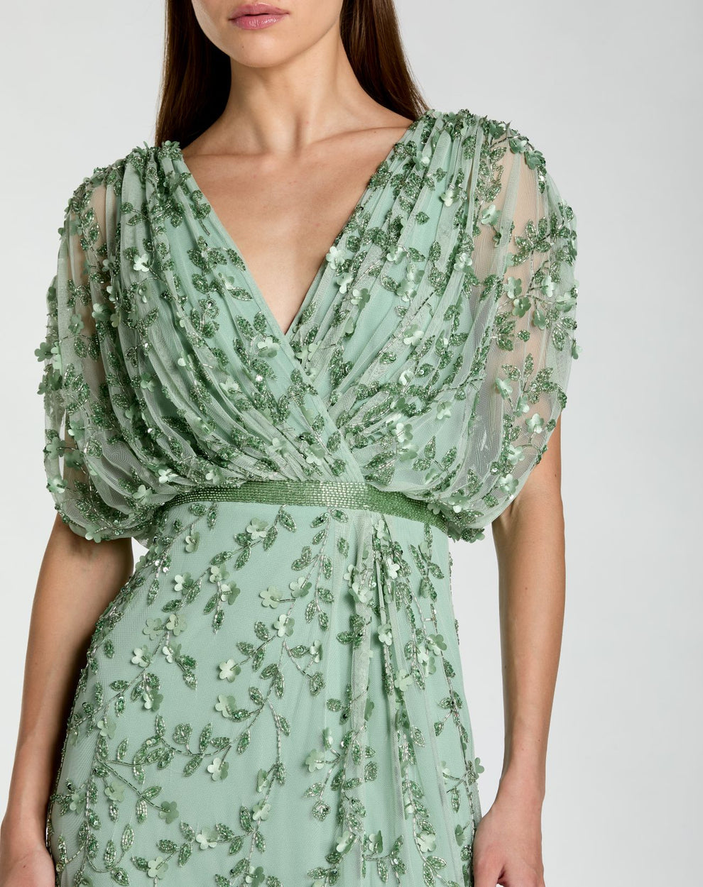 Mother of the Bride Dresses Long Beaded Formal Mother of the Bride Dress Mac Duggal 23067 Seafoam