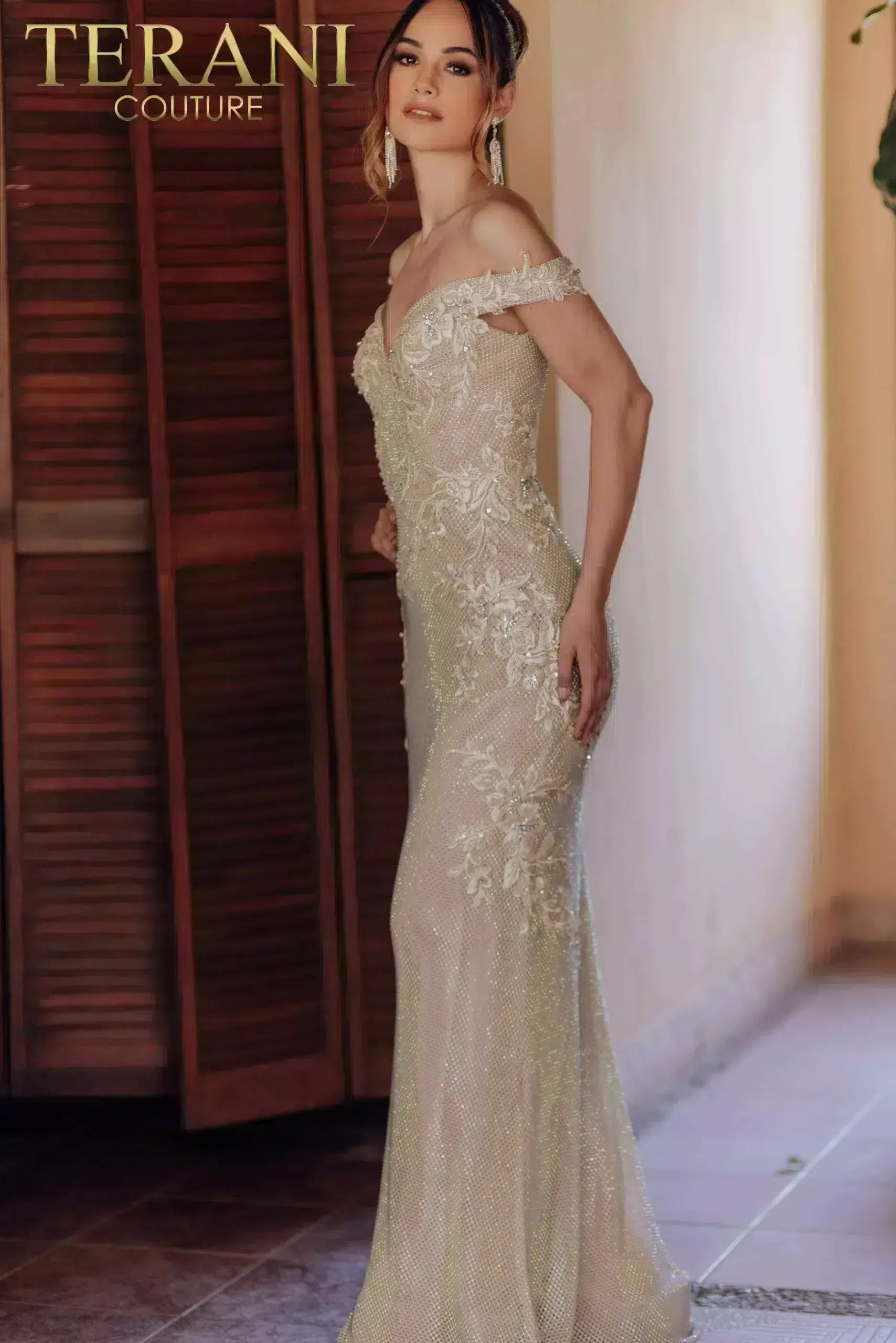 Prom Dresses Long Formal Prom Mermaid Dress Nude