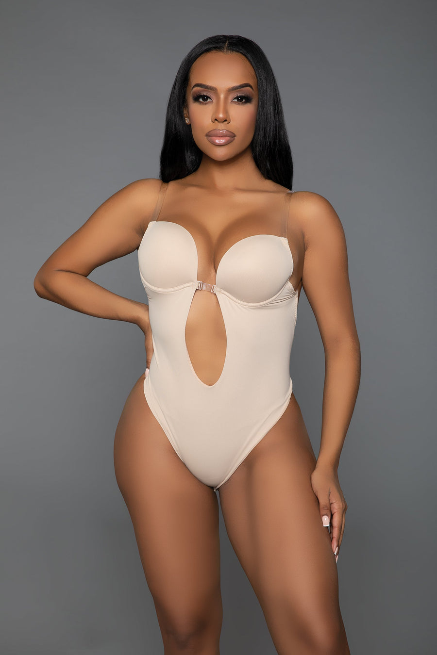 Shapewear 2348 Looking Curvy Bodysuit Shaper Nude