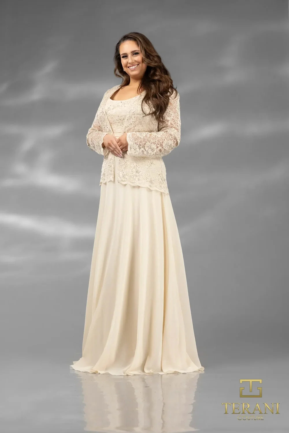 Formal Dresses Evening long Ruched Formal Dress Champagne