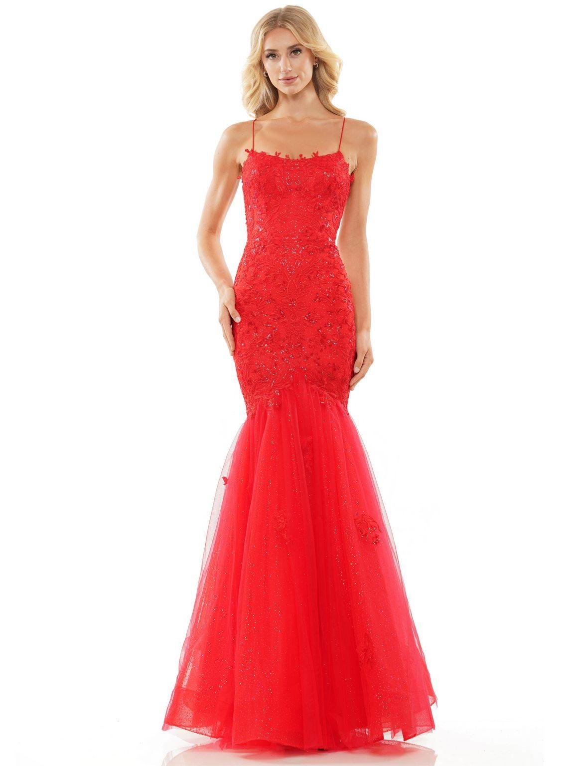 Colors Long Formal Mermaid Prom Dress 2490 - The Dress Outlet