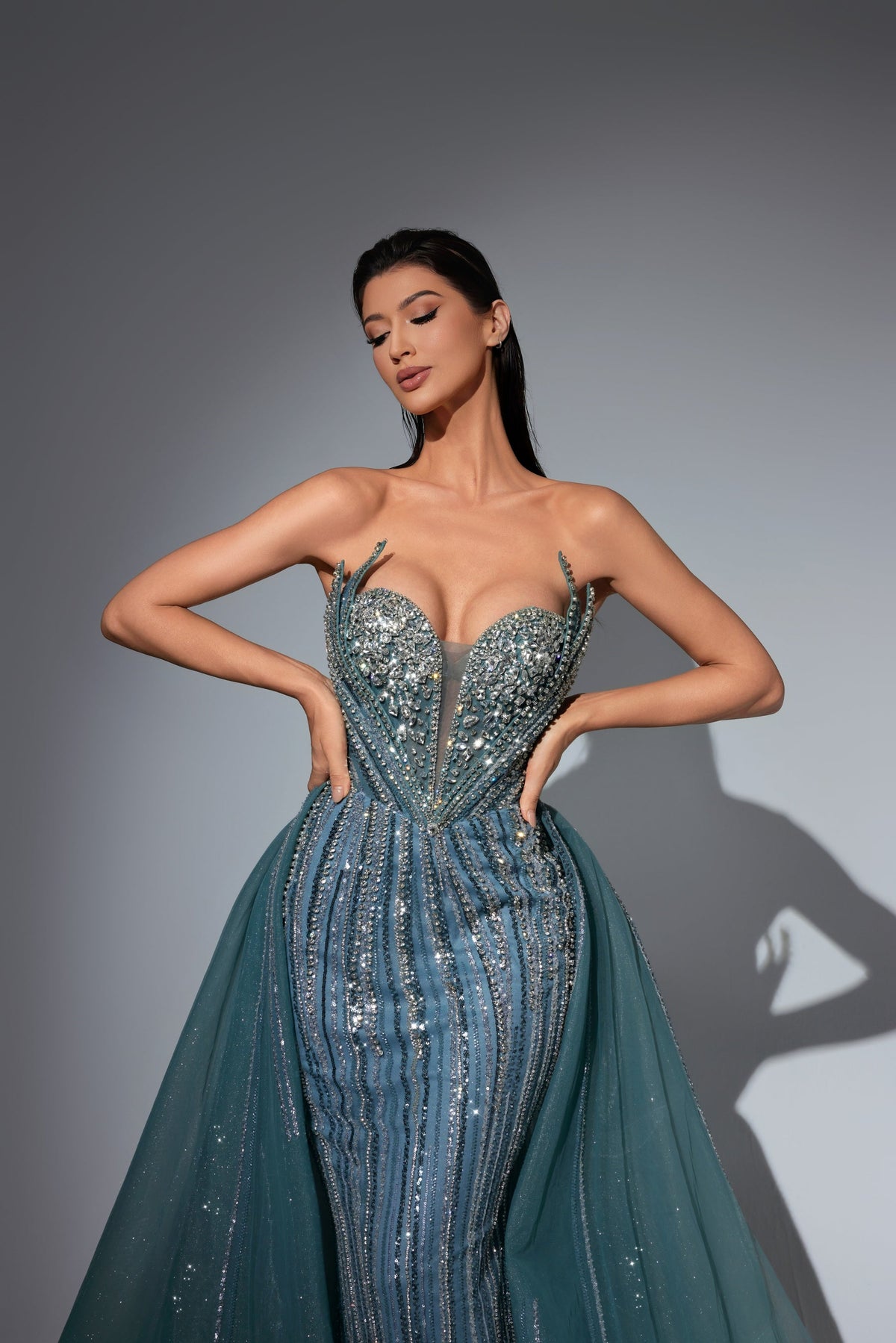 Sweetheart Floor-Length Sequin Prom Mermaid Pre Order