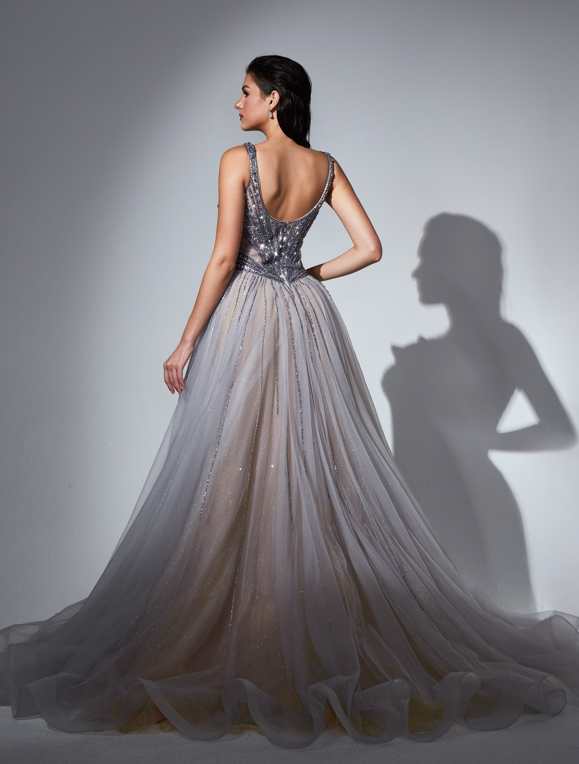 Sweetheart Floor-Length Tulle Prom Mermaid Luscious Delia LD11533 Pre Order