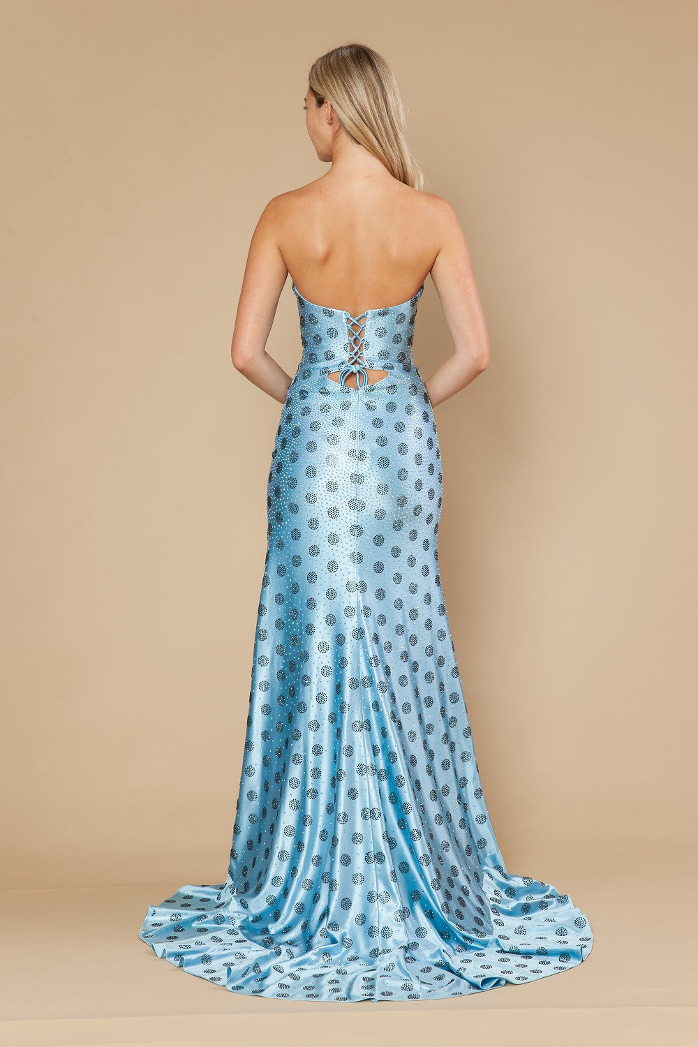 Sweetheart Floor-Length Satin Prom Mermaid Poly USA 25198