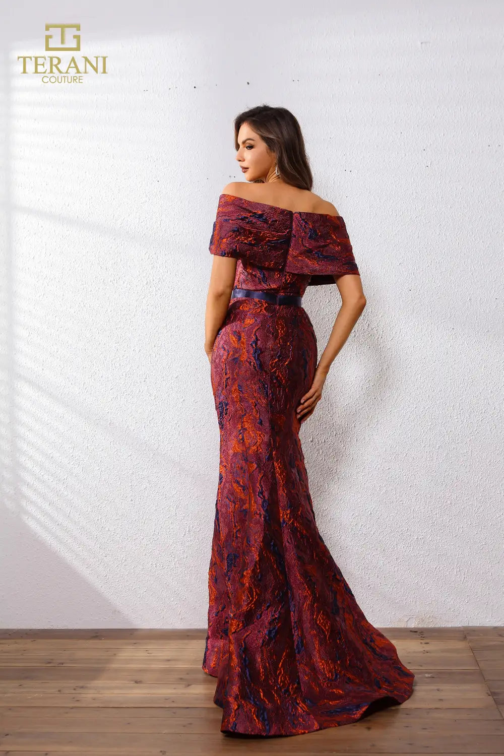 Formal Dresses Pleated Long Formal Mermaid Evening Gown Clay