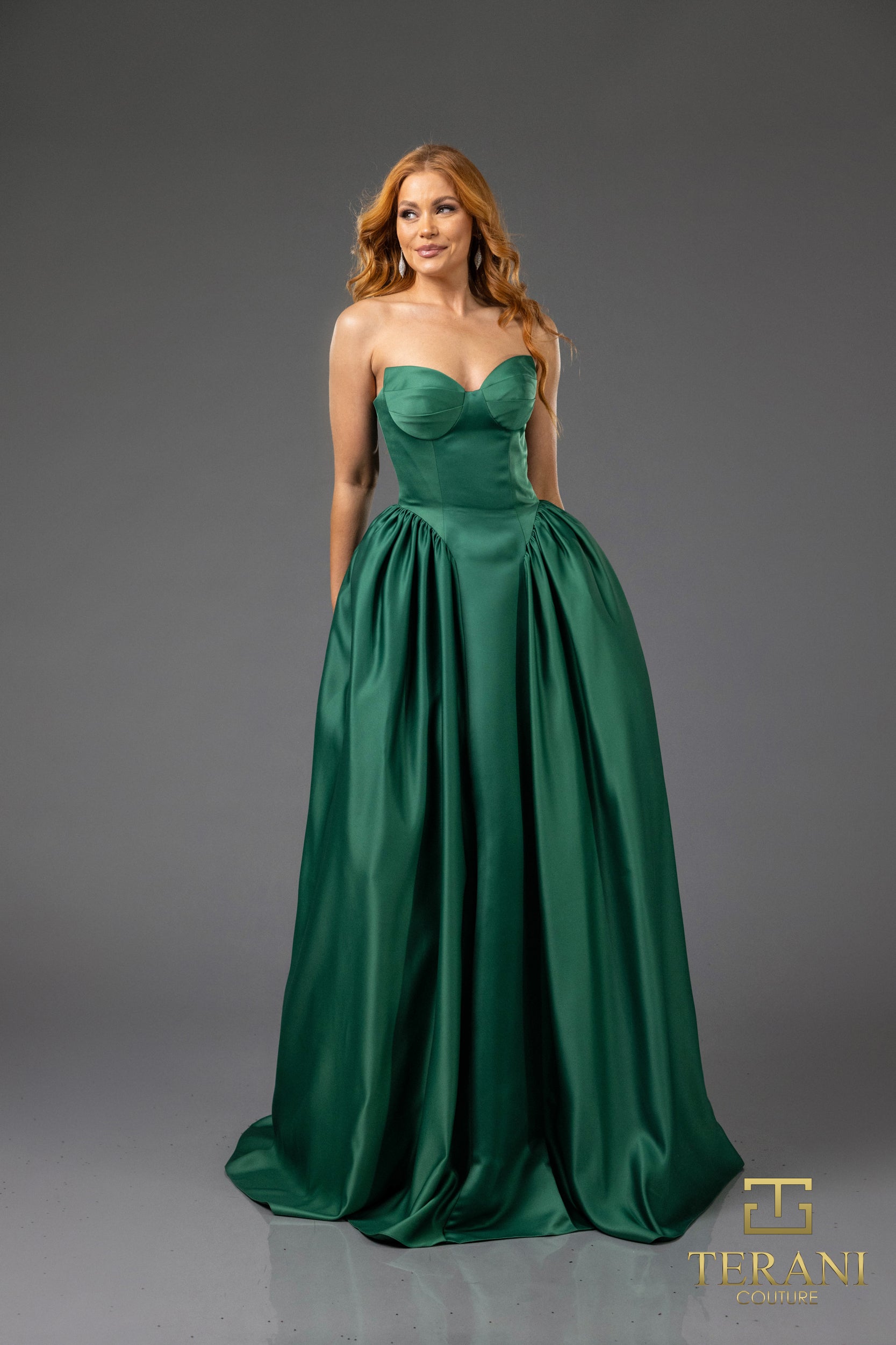 Prom Dresses Formal Long Ball Gown Prom Dress Green