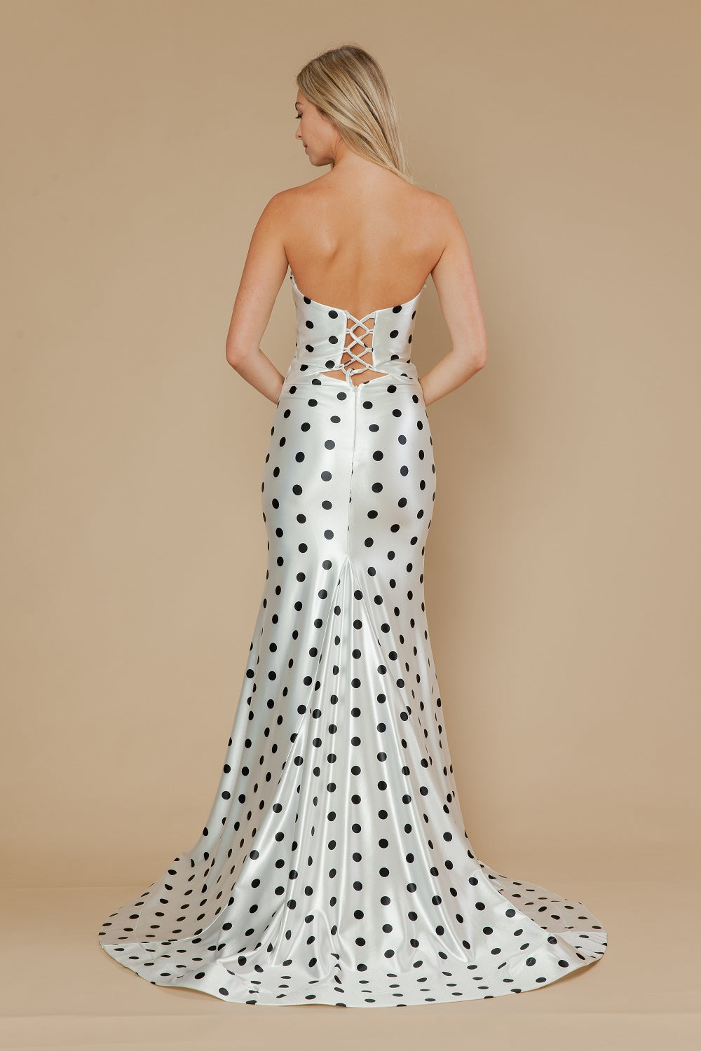 Sweetheart Floor-Length Satin Prom Mermaid Trumpet Poly USA 25200