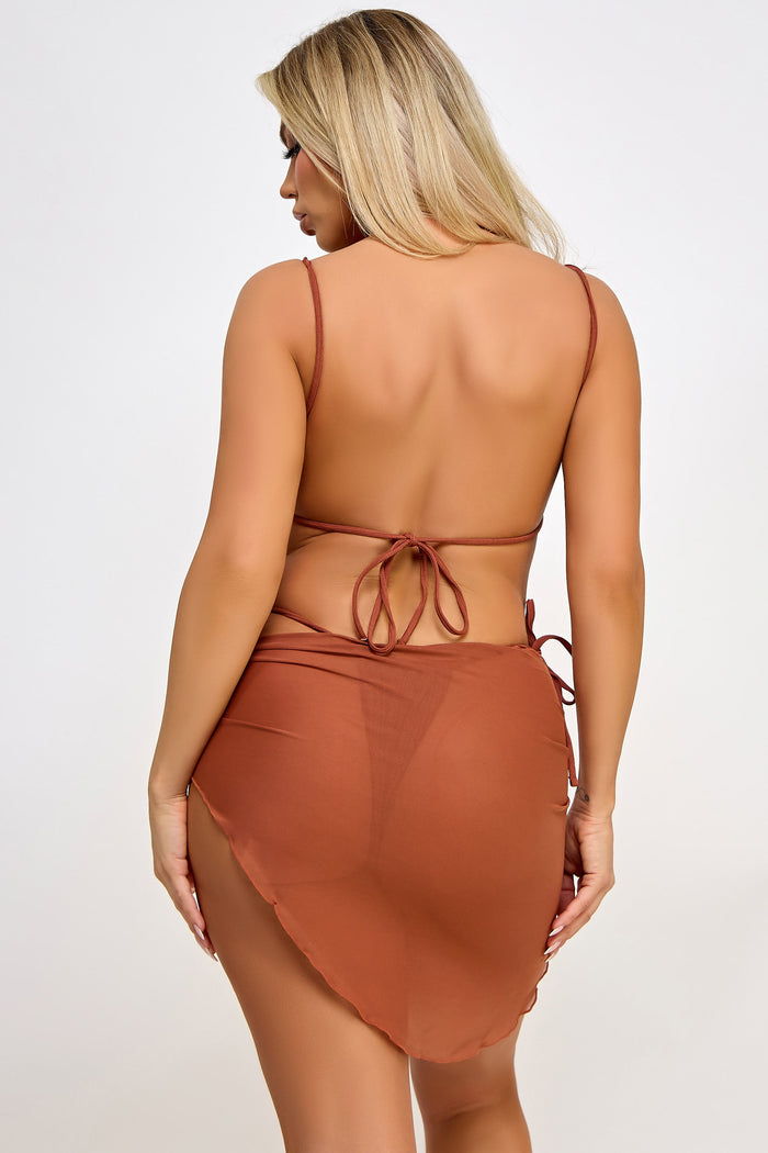 Swimwear 2528 Danica Bikini Set Rust