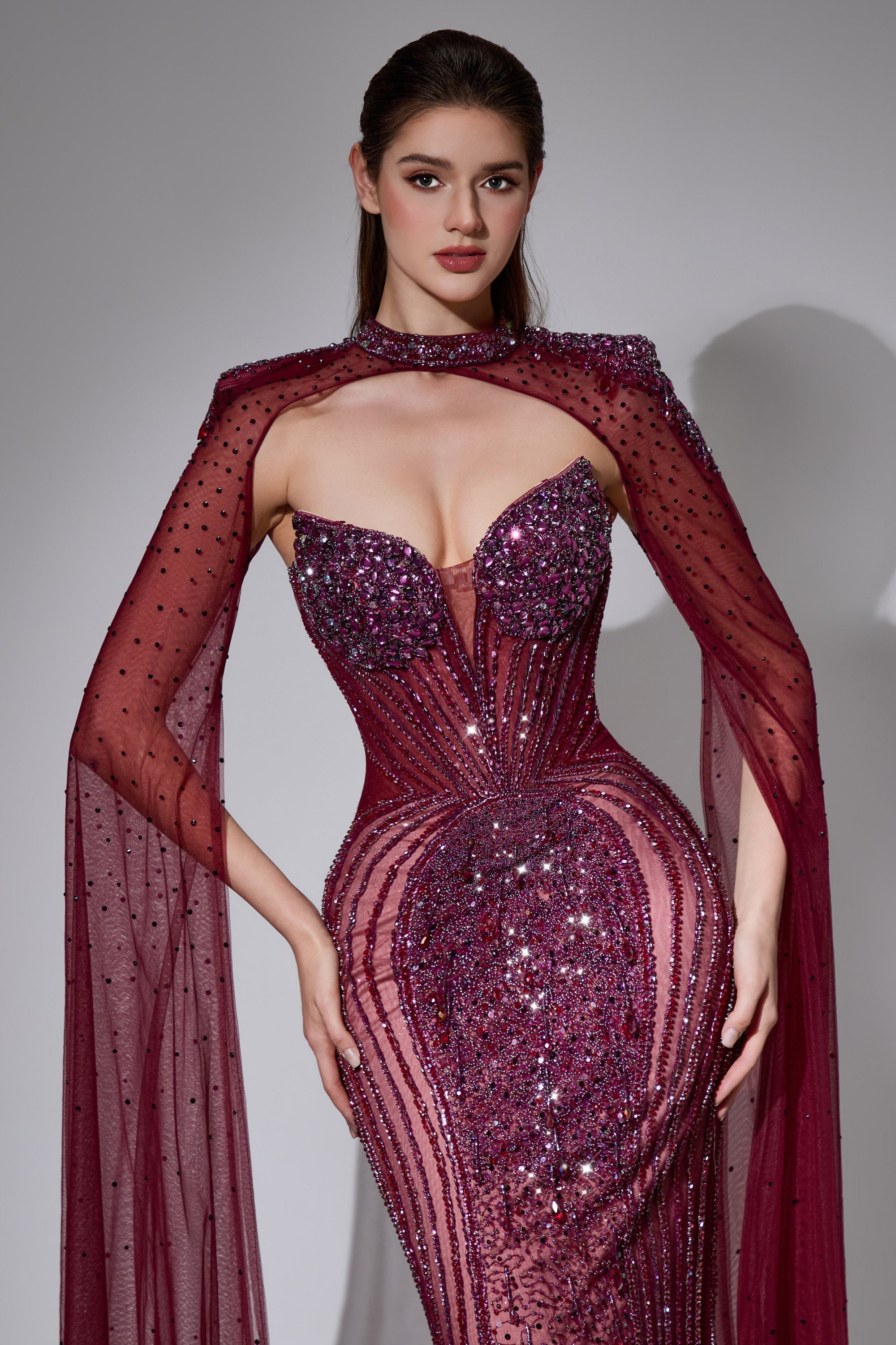 Sweetheart Floor-Length Sequin Evening Mermaid Luscious Delia LD11478 Pre Order