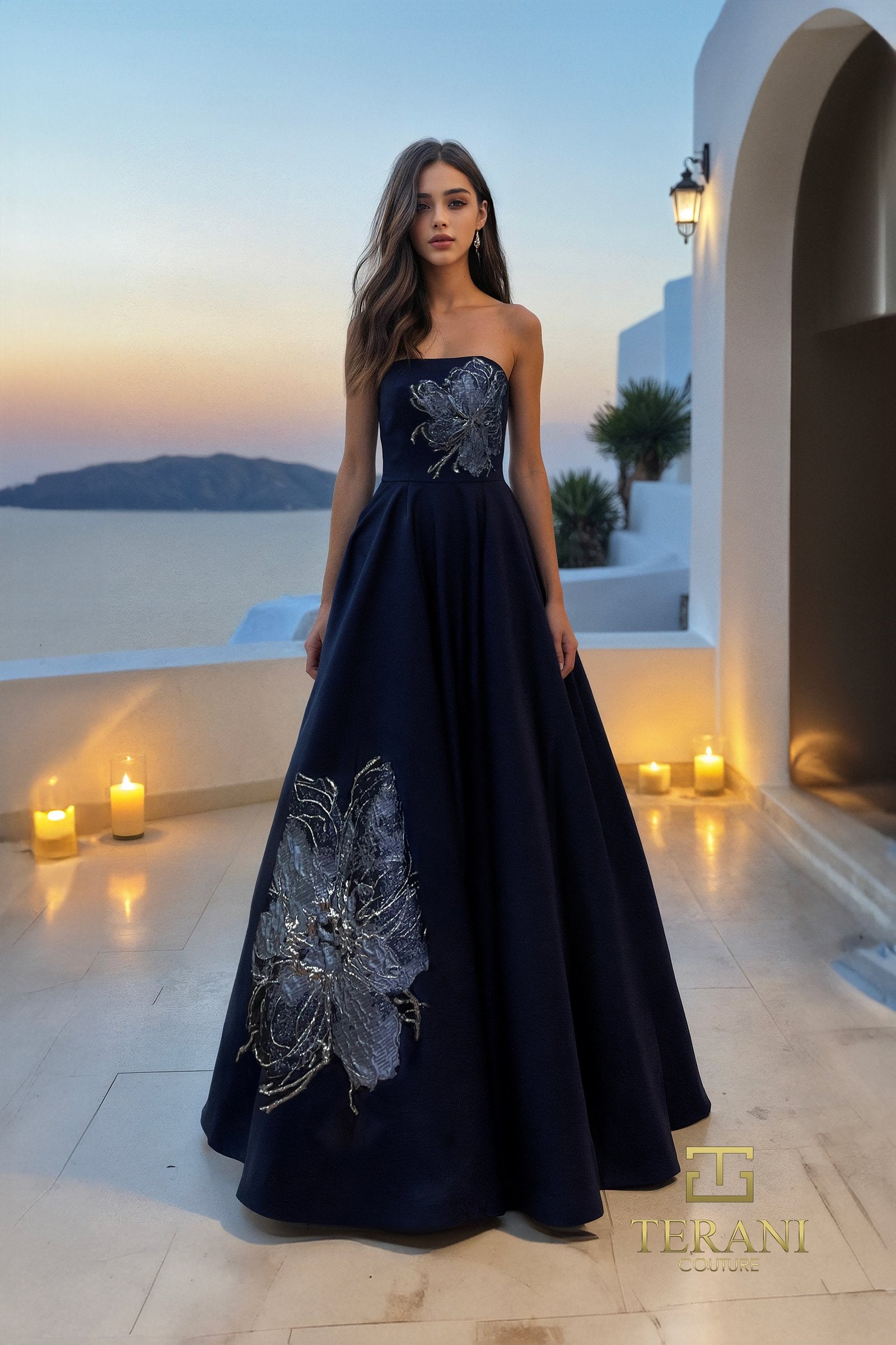 Prom Dresses Long Formal Ball Gown Prom Dress Navy