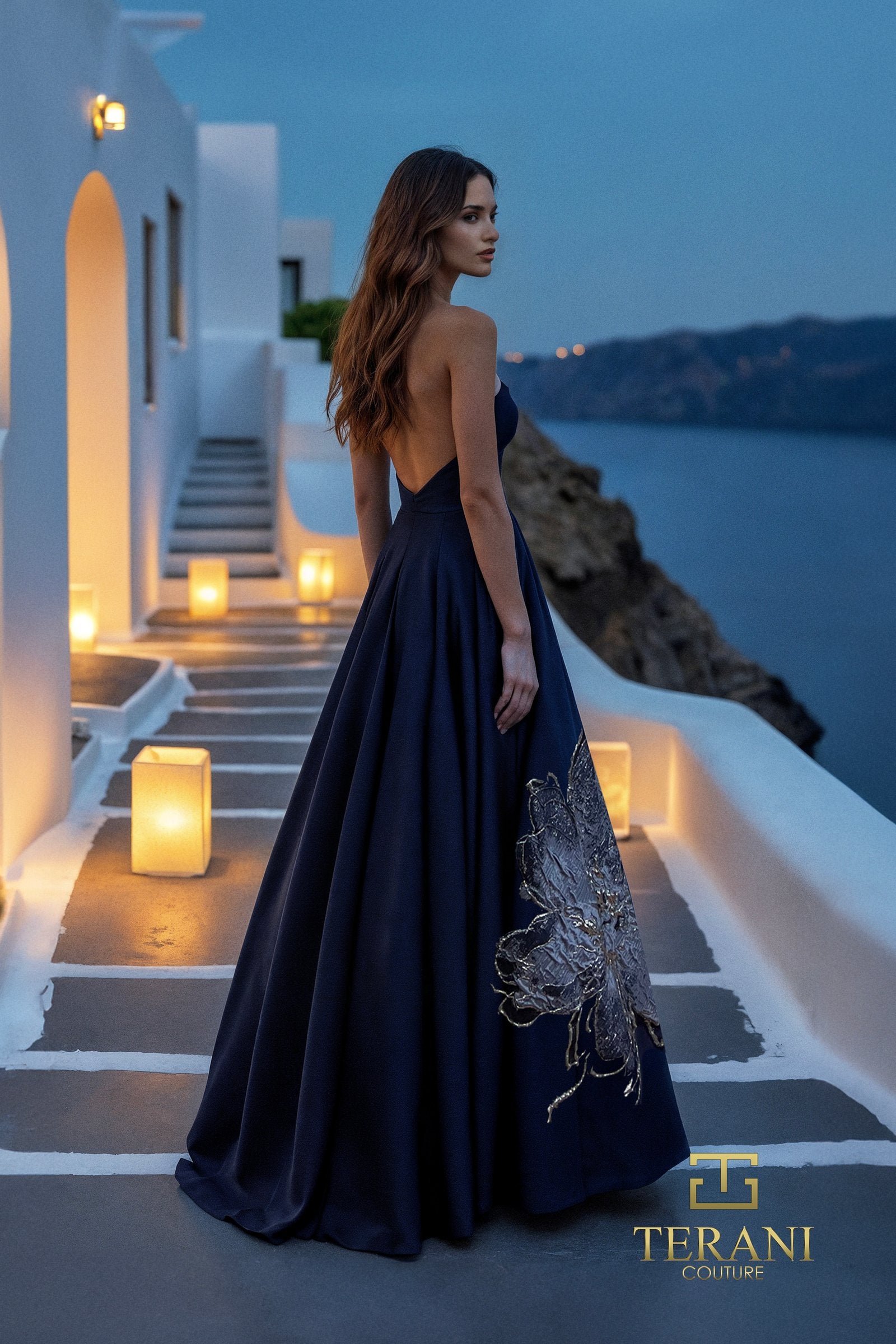Prom Dresses Long Formal Ball Gown Prom Dress Navy