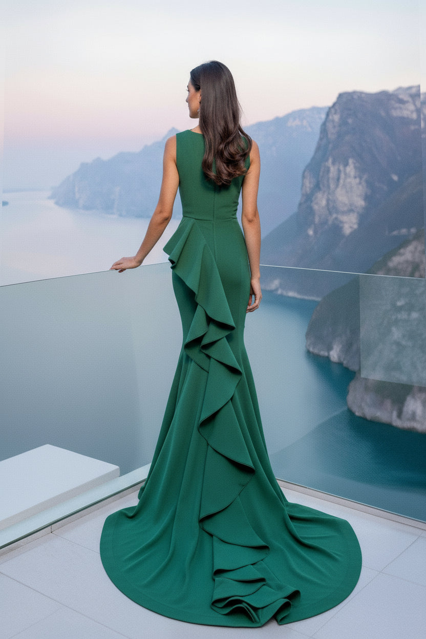 Formal Dresses Long Formal Mermaid Evening Dress EMERALD