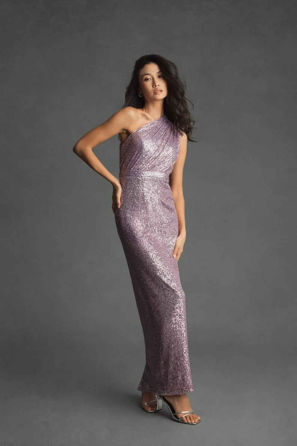 Long Sequin Evening Prom Formal Petite Dress Mac Duggal 9926694P