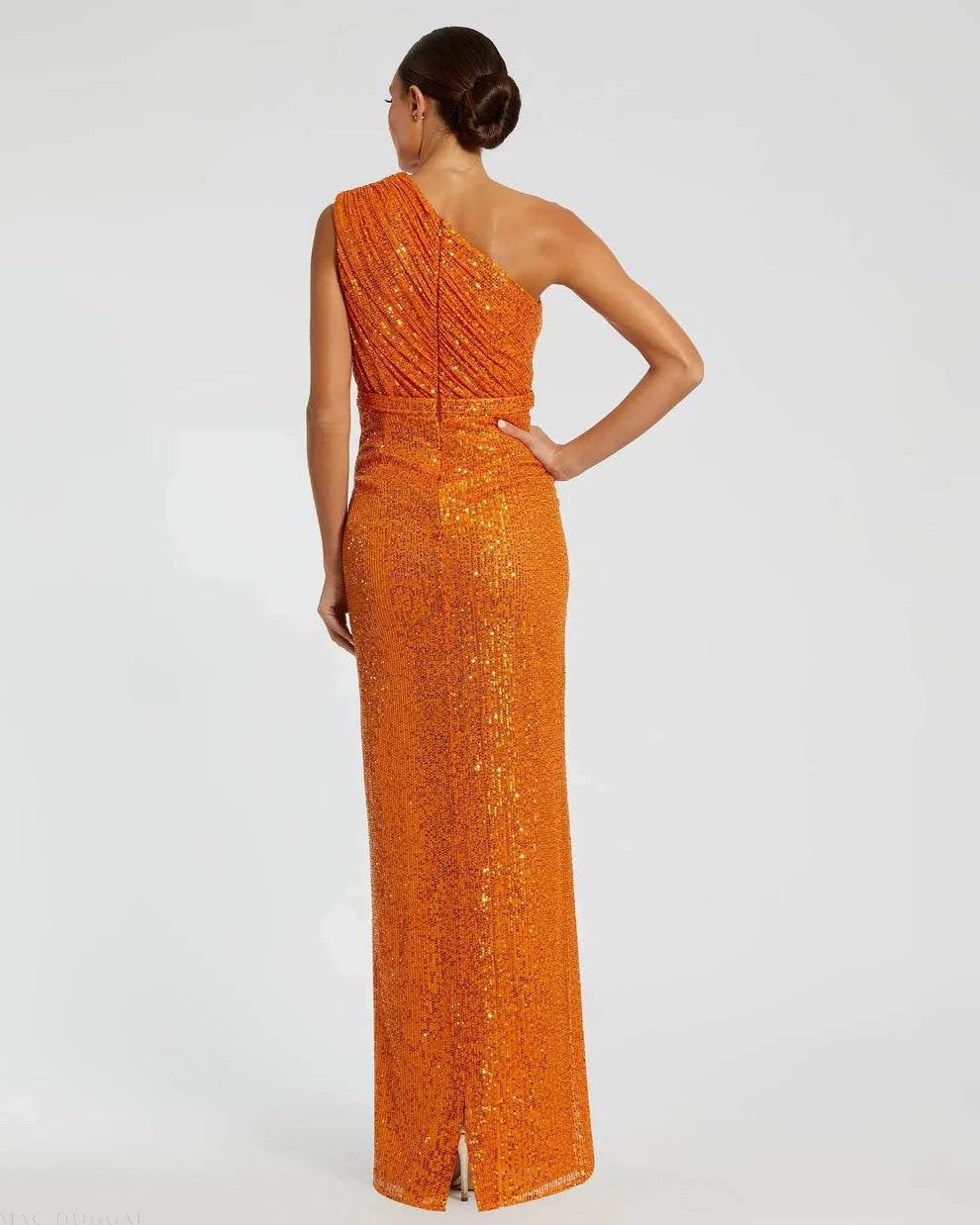 Long Sequin Evening Prom Formal Petite Dress Mac Duggal 9926694P