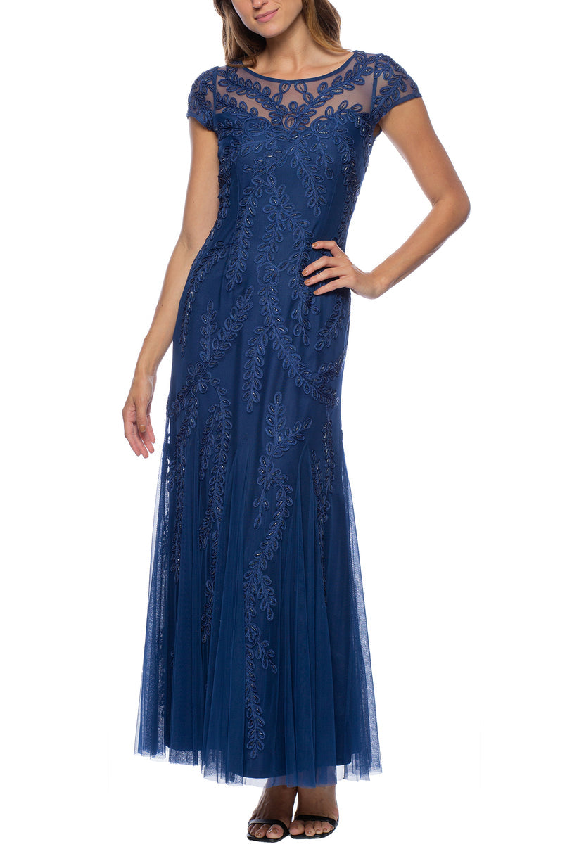 TEAL Marina 267853 Long Evening Formal Mother of the Bride Dress for 105.99 The Dress Outlet