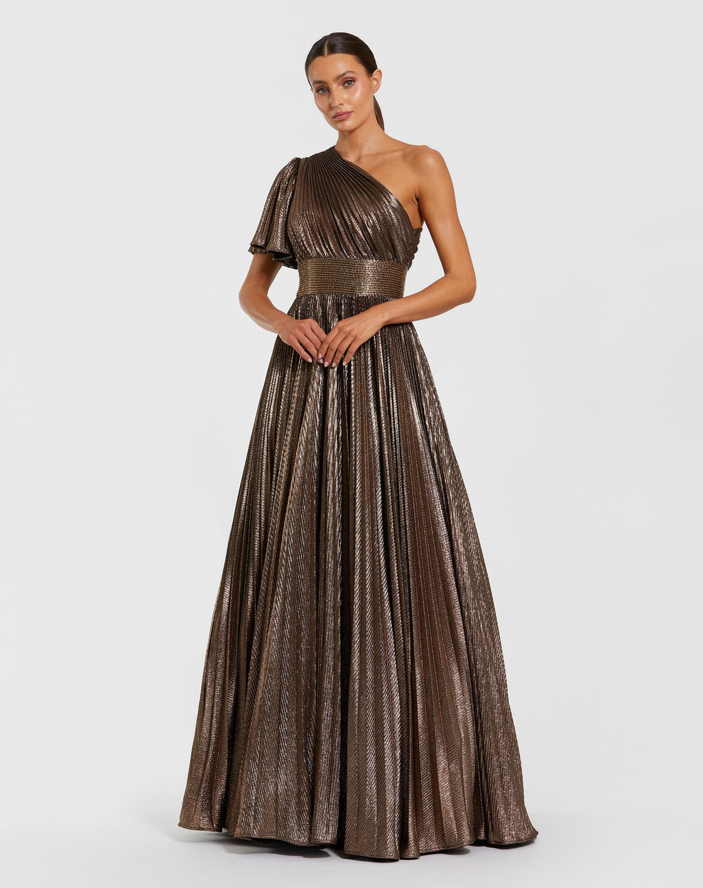 Prom Dresses Formal Long Ball Gown Prom Dress Bronze