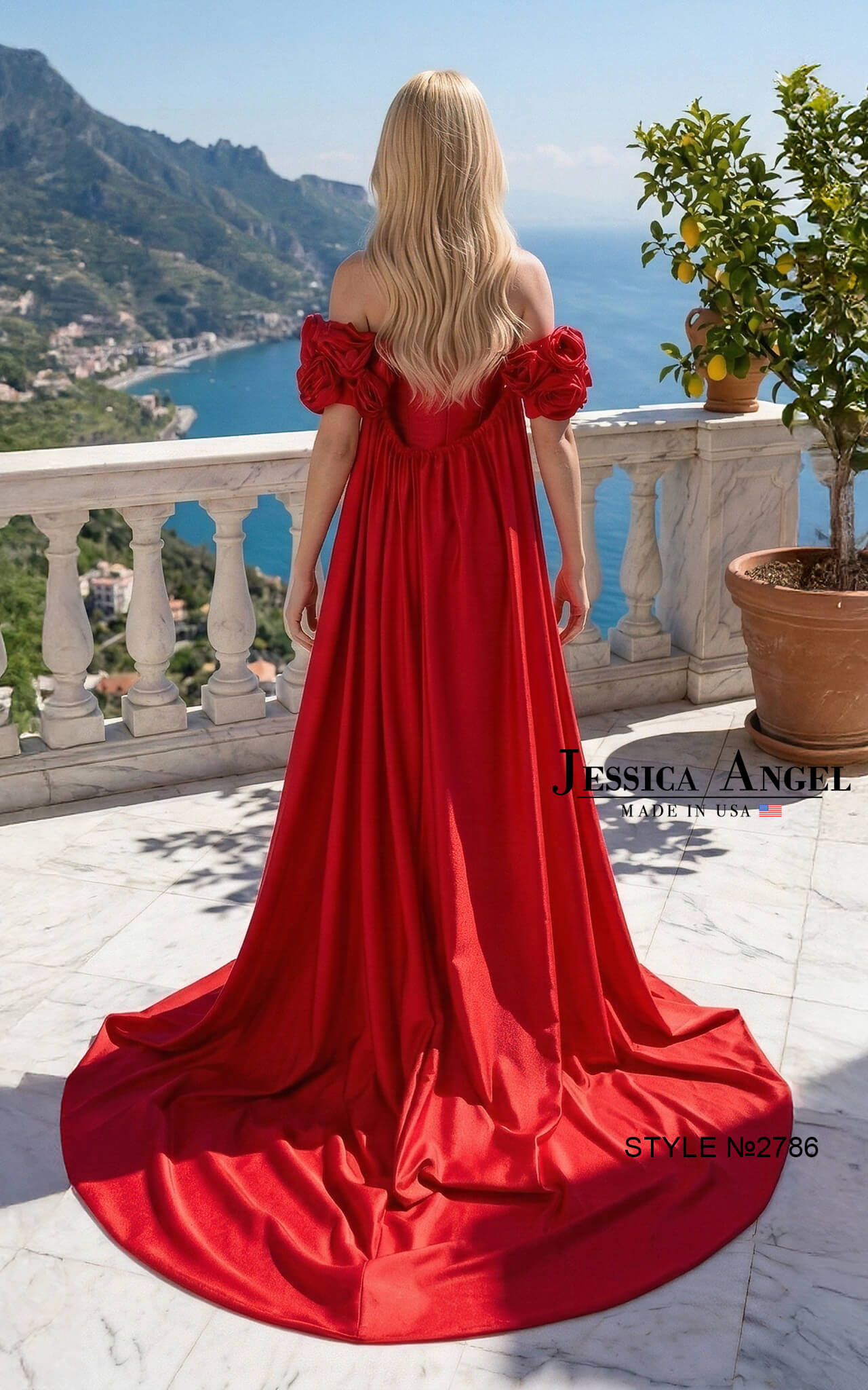 Sweetheart Floor-Length Jersey Formal Mermaid Jessica Angel 2786