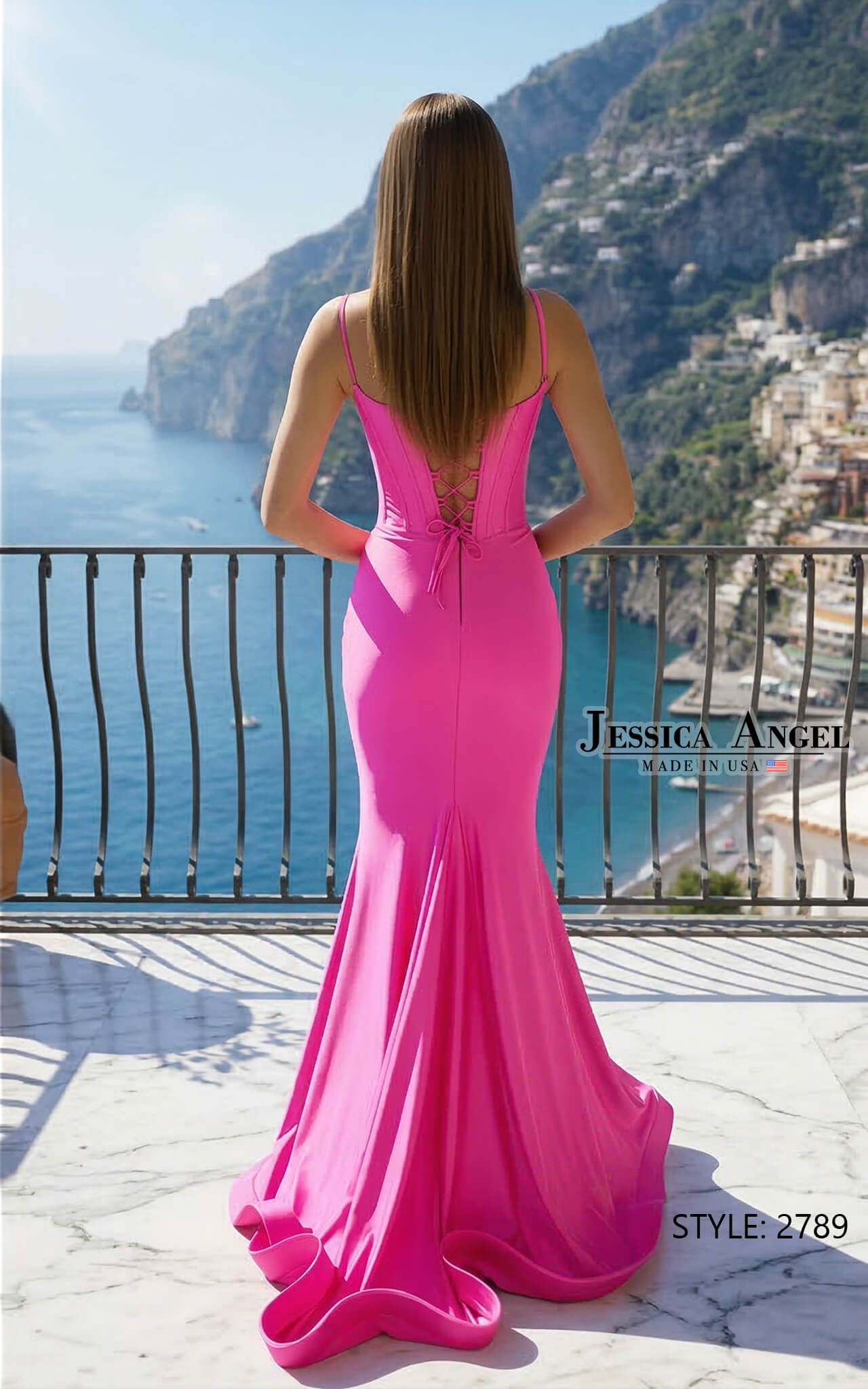 Sweetheart Floor-Length Jersey Formal Mermaid/Trumpet Jessica Angel 2789