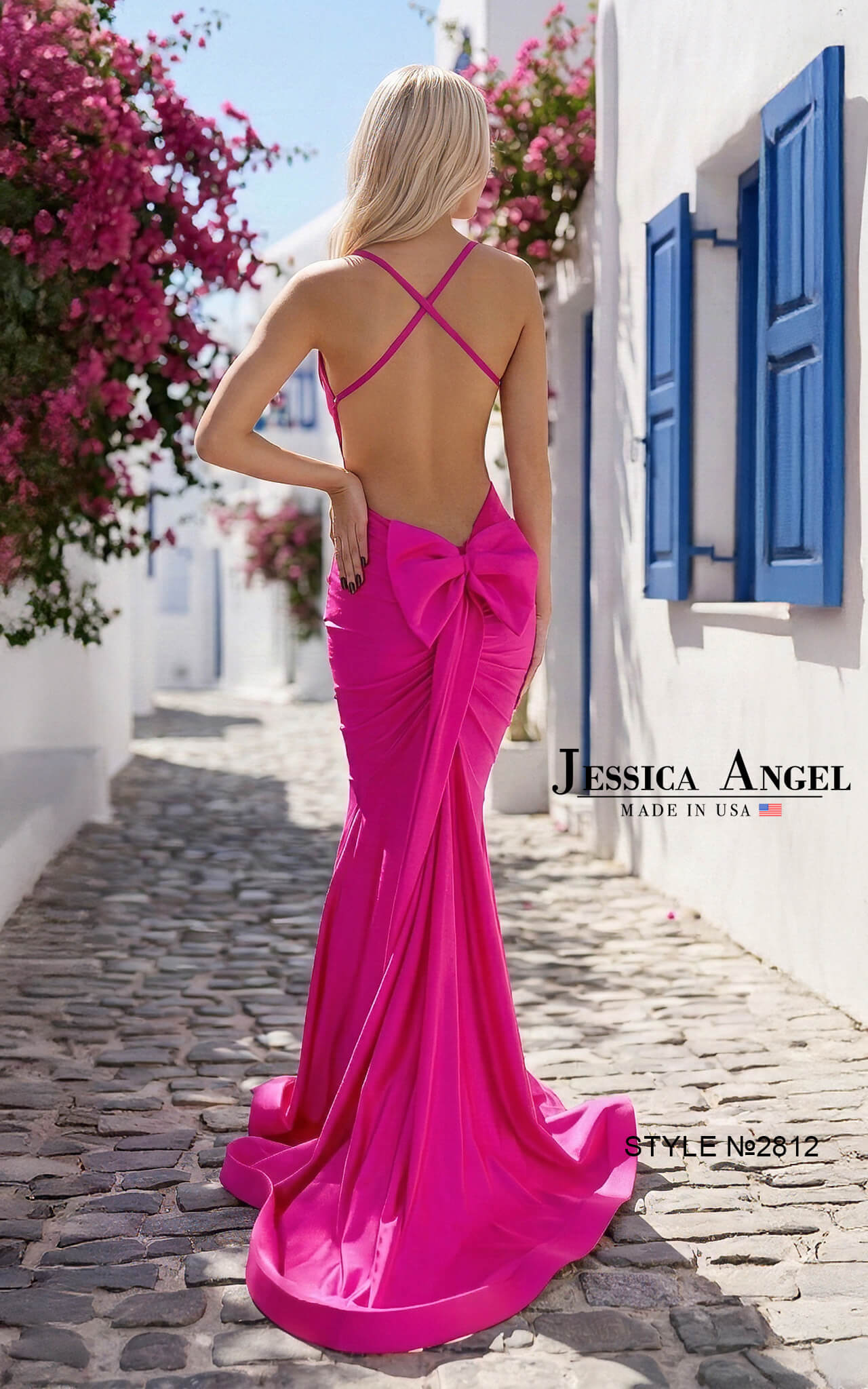 Scoop Floor-Length Jersey Formal Mermaid/Trumpet Jessica Angel 2812