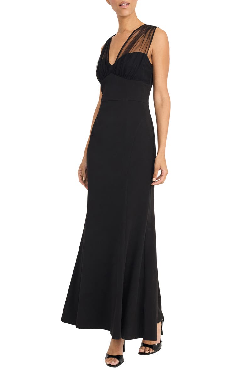 Illusion Long Dress Maggy London G7087M