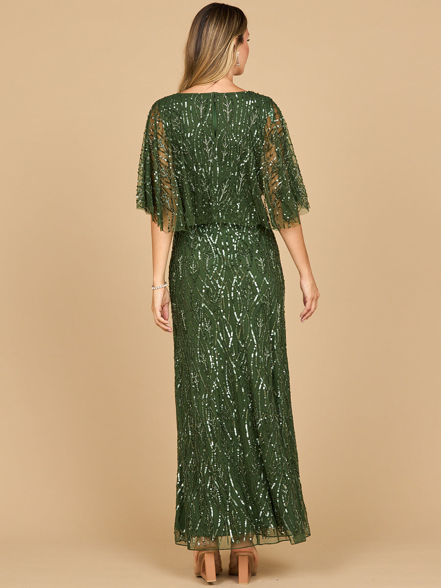 Mother of the Bride Dresses Long Formal Cape Mother of the Bride Dress Lara Dresses 28862 Emerald Green