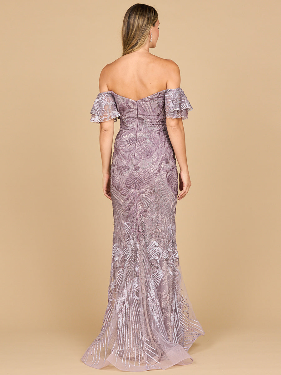 Prom Dresses Long Formal Lace Mermaid Prom Dress Heather Ombre