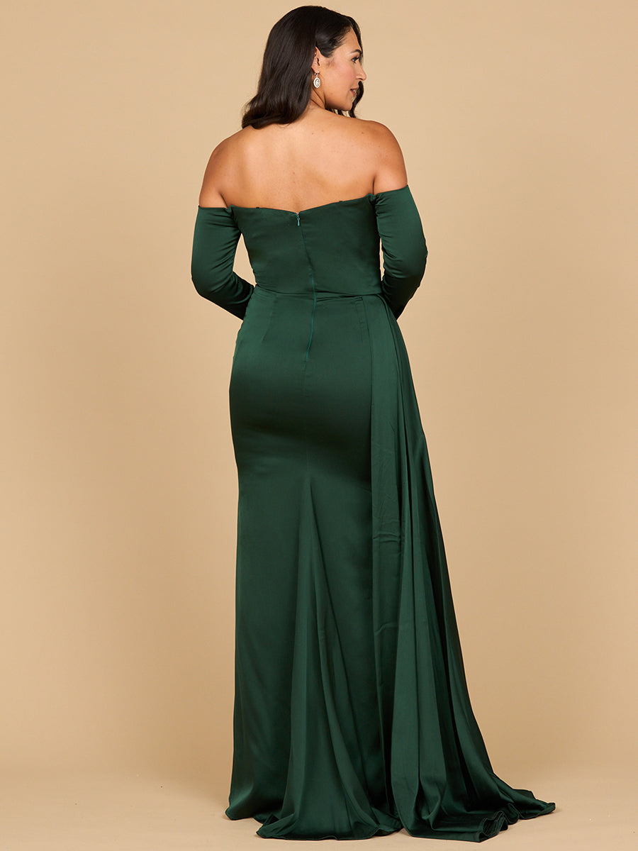 Prom Dresses Long Formal Beaded Prom Evening Dress Dark Green