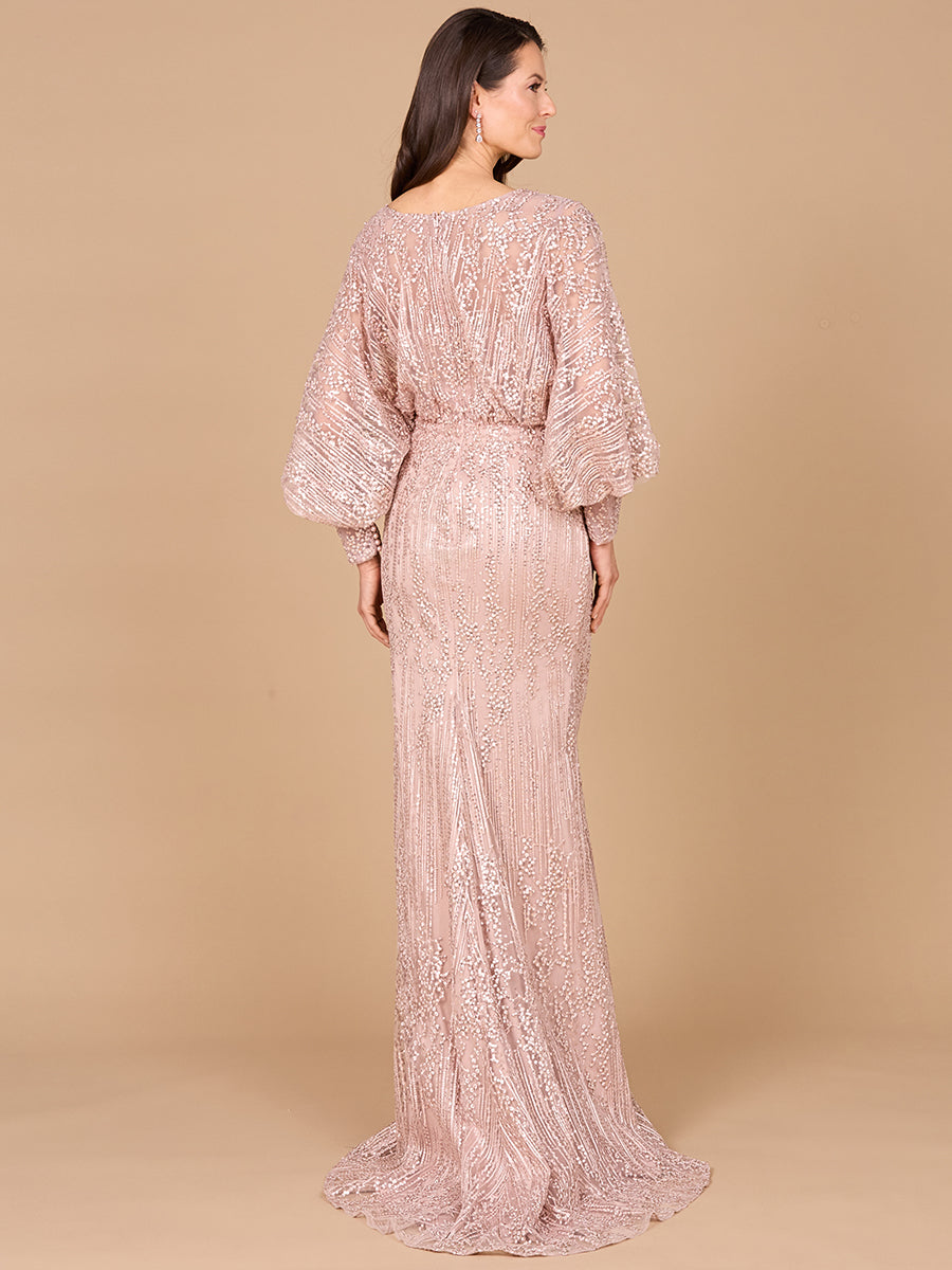 Mother of the Bride Dresses Long Sleeve Formal Mother of the Bride Dress Blush
