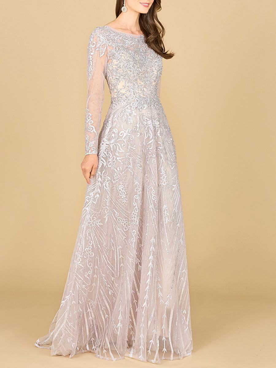Mother of the Bride Dresses Long Formal Mother of the BrideA Line Dress Fog