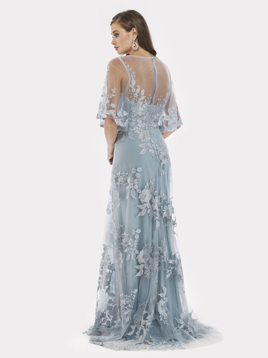 Mother of the Bride Dresses Formal Long Lace Applique Mother of the Bride Dress Dusk