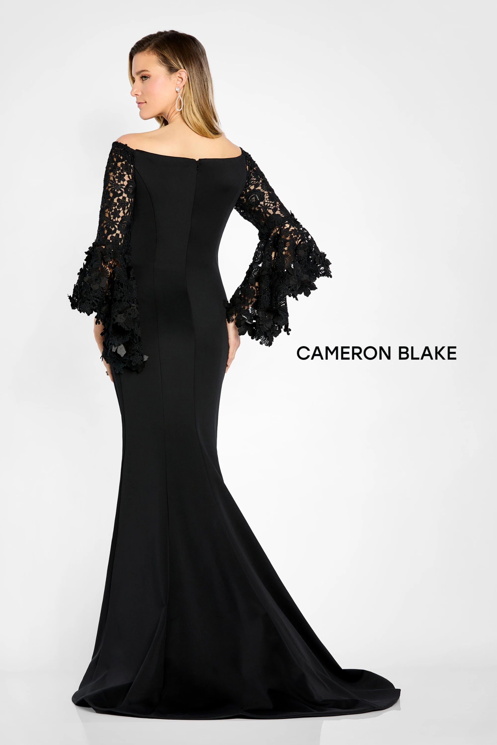 Formal Dresses Long Formal Lace Evening Gown Black